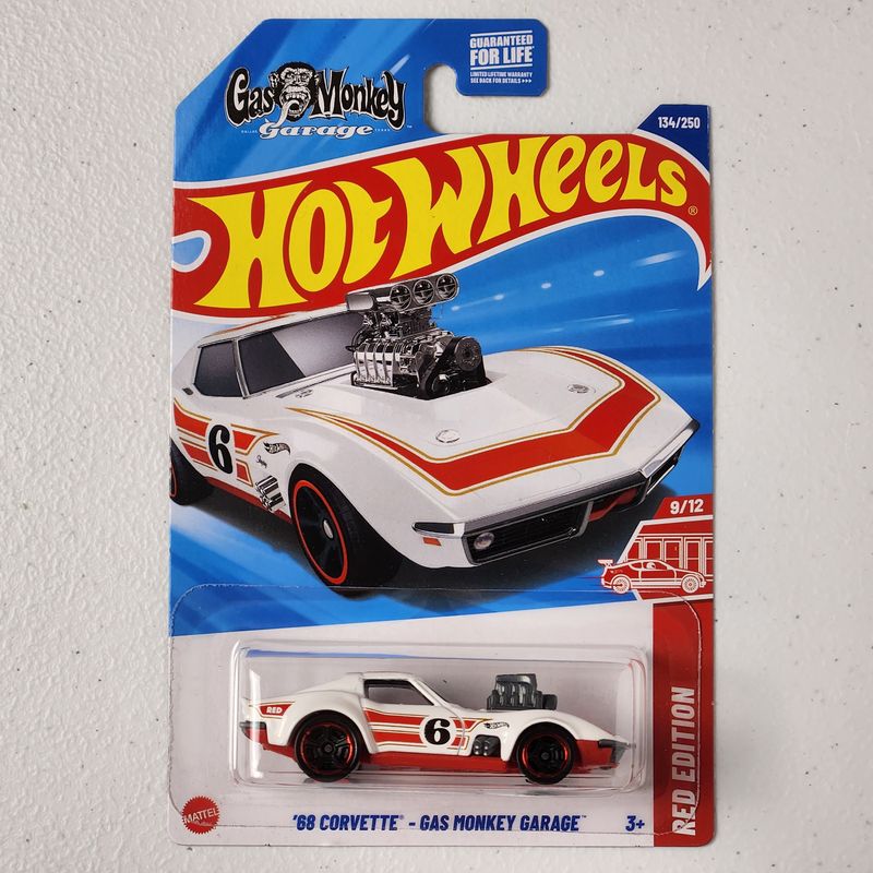 68 Corvette Gas Monkey Garage American Mainline Hot Wheels