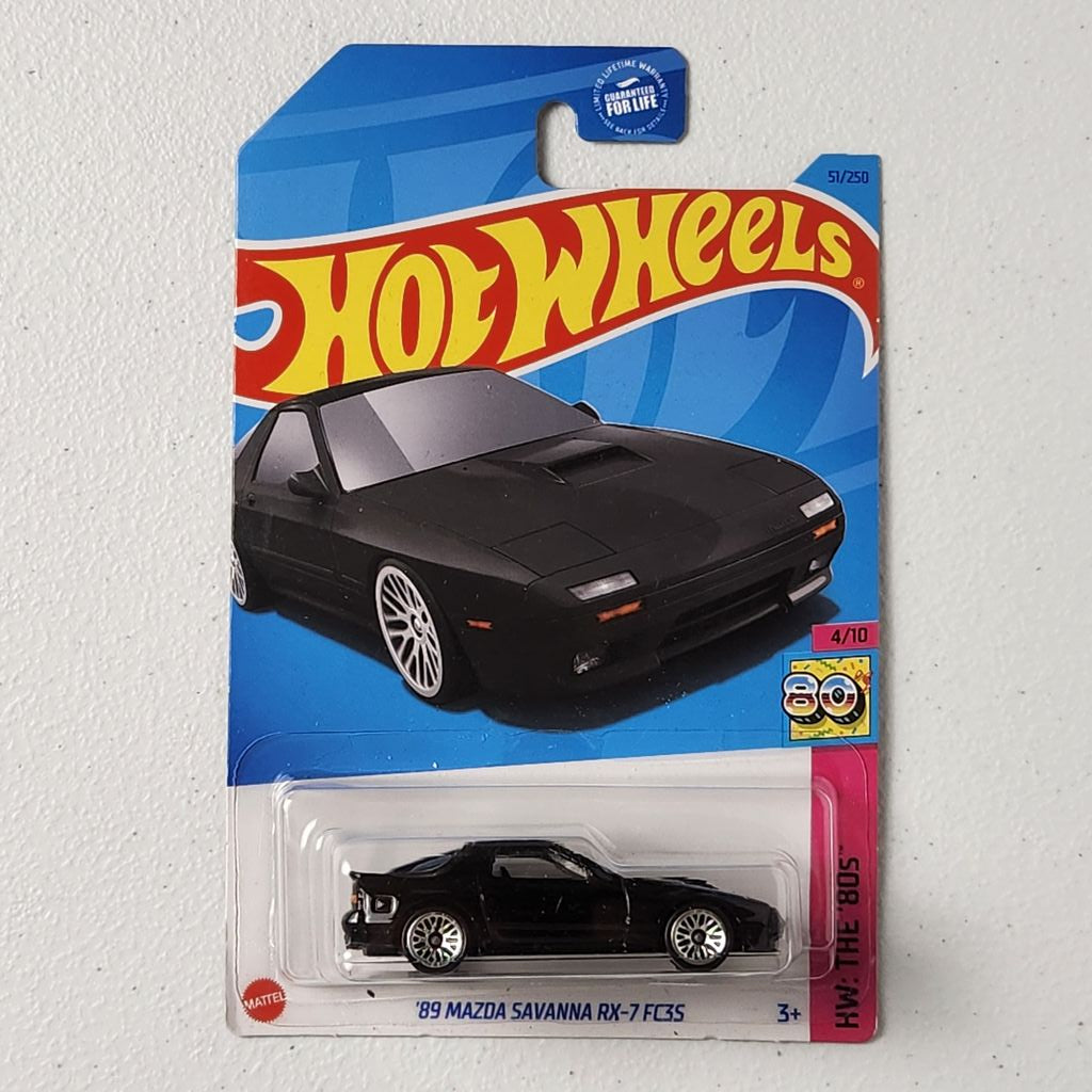 89 Mazda Savanna RX7 FC35 JDM Mainline Hot Wheels