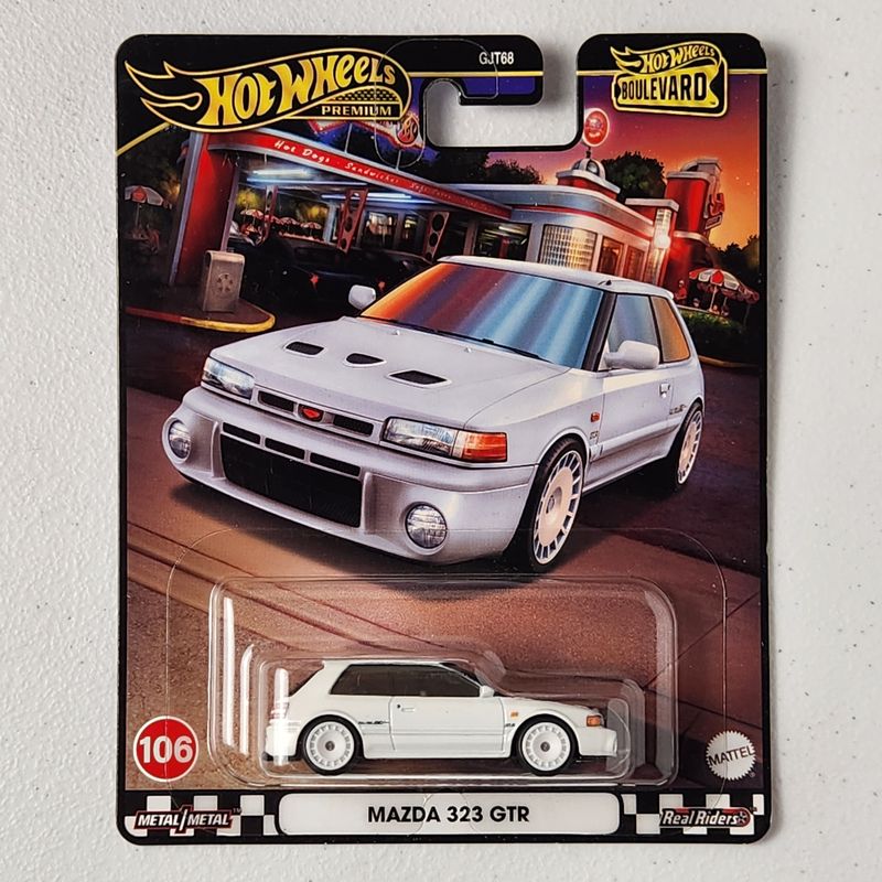 Mazda 323 GTR #106 Boulevard JDM Premium Hot Wheels 2024