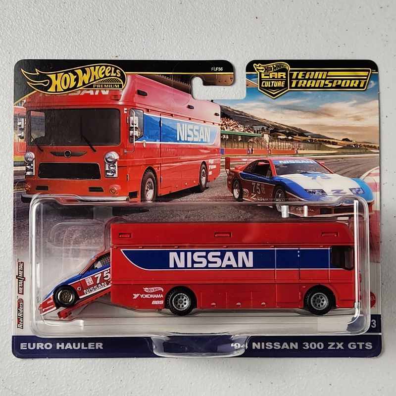 Nissan Race #73 Transport Car Culture Team Transport Premium Hot Wheels