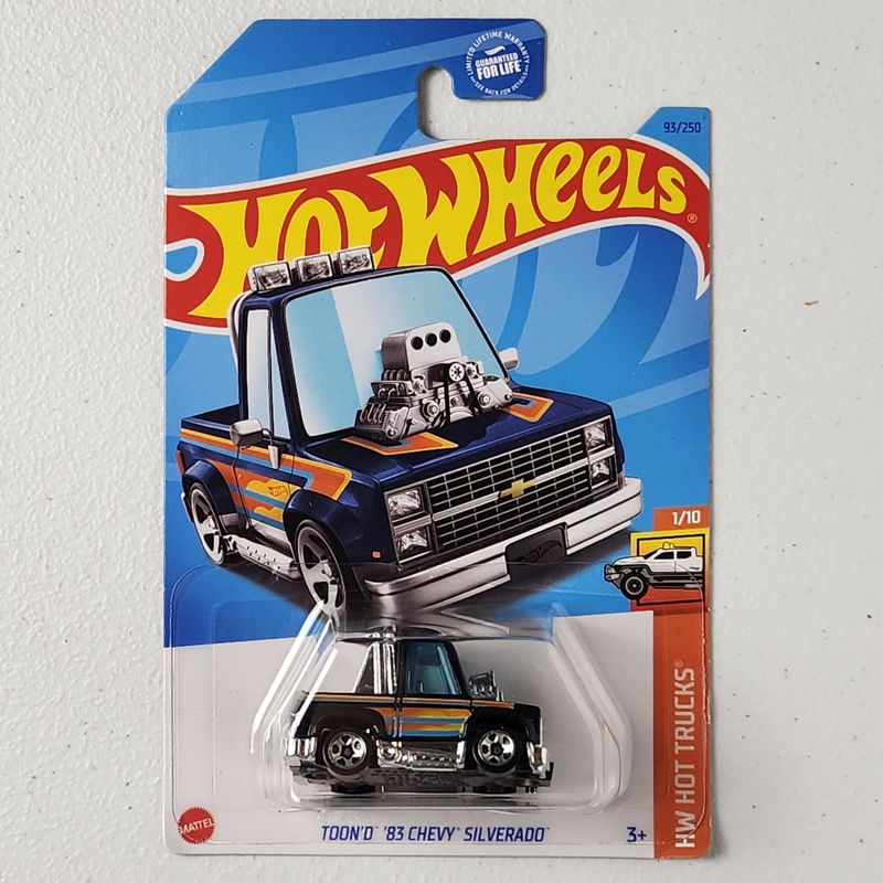 Tooned 83 Chevy Silverado American Mainline Hot Wheels