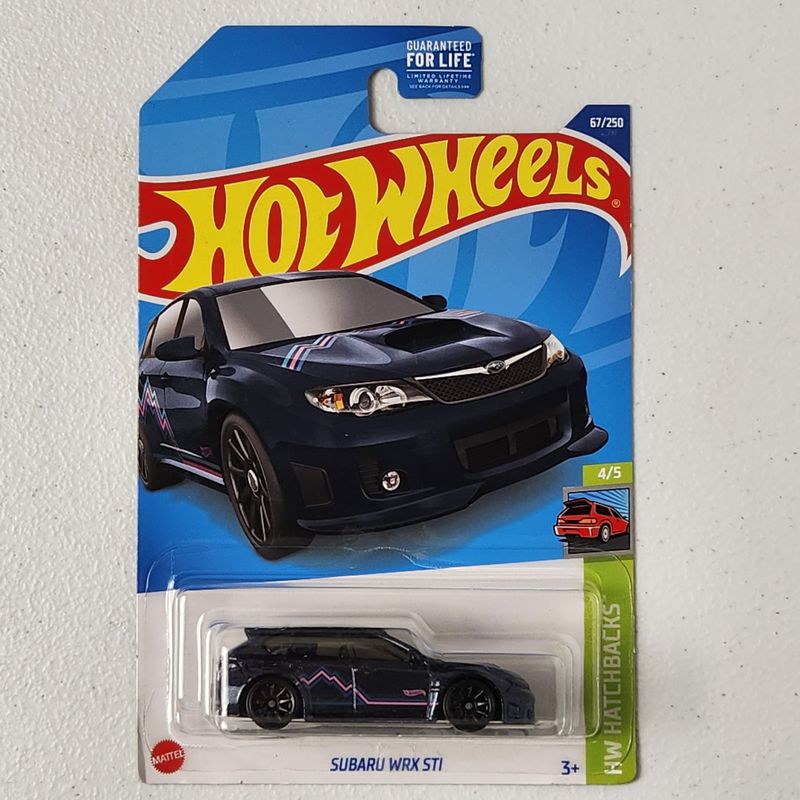Subaru WRX STI JDM Mainline Hot Wheels