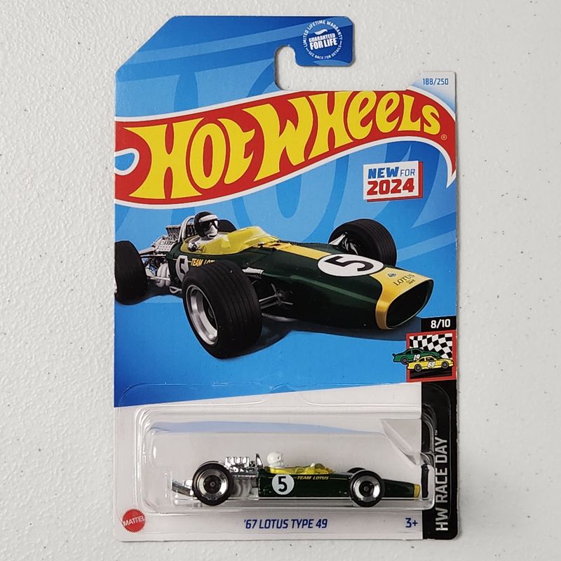 '67 Lotus Type 49 European Mainline Hot Wheels