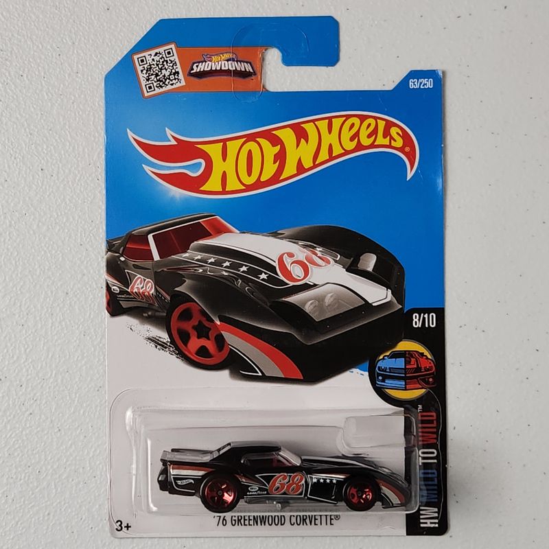 76 Greenwood Corvette American Mainline Hot Wheels