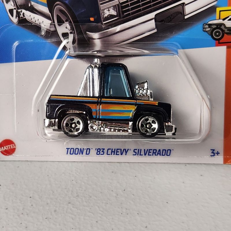 Tooned 83 Chevy Silverado American Mainline Hot Wheels