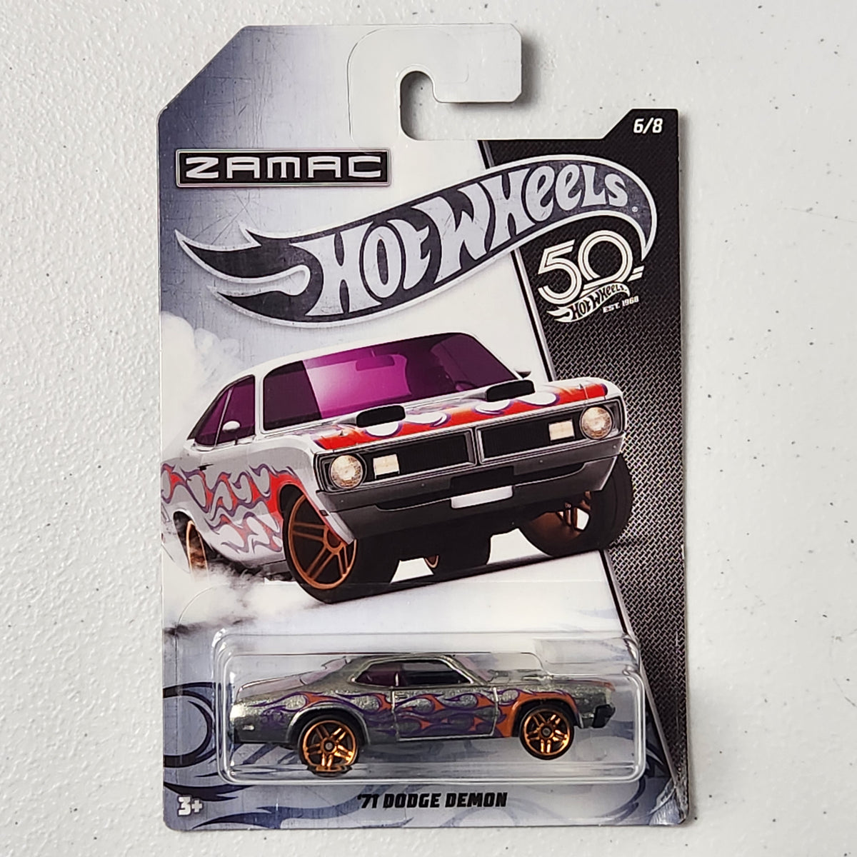 50th Anniversary Edition Zamac Set 50th Hot Wheels 2018