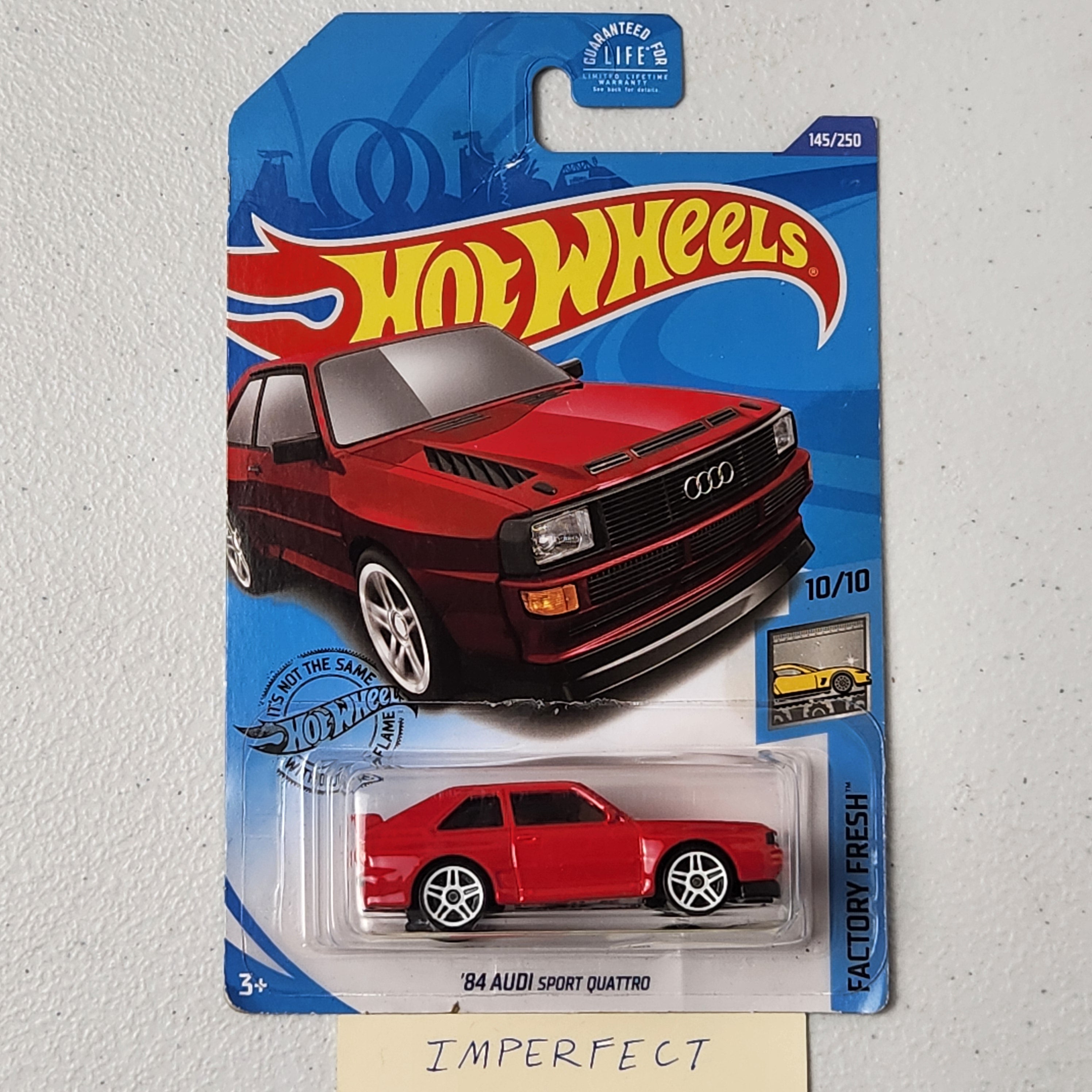 ’84 Audi Sport Quattro European Mainline Hot Wheels