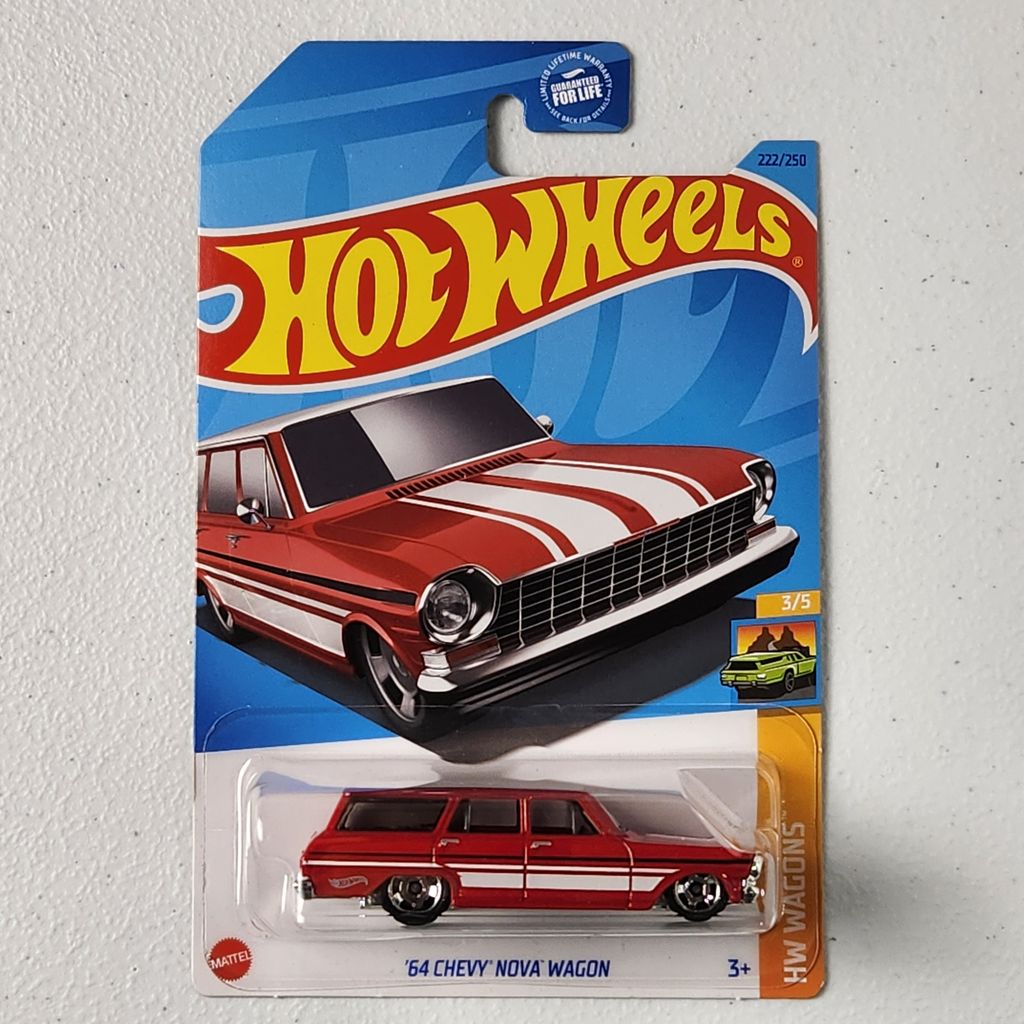 64 Chevy Nova Wagon American Mainline Hot Wheels