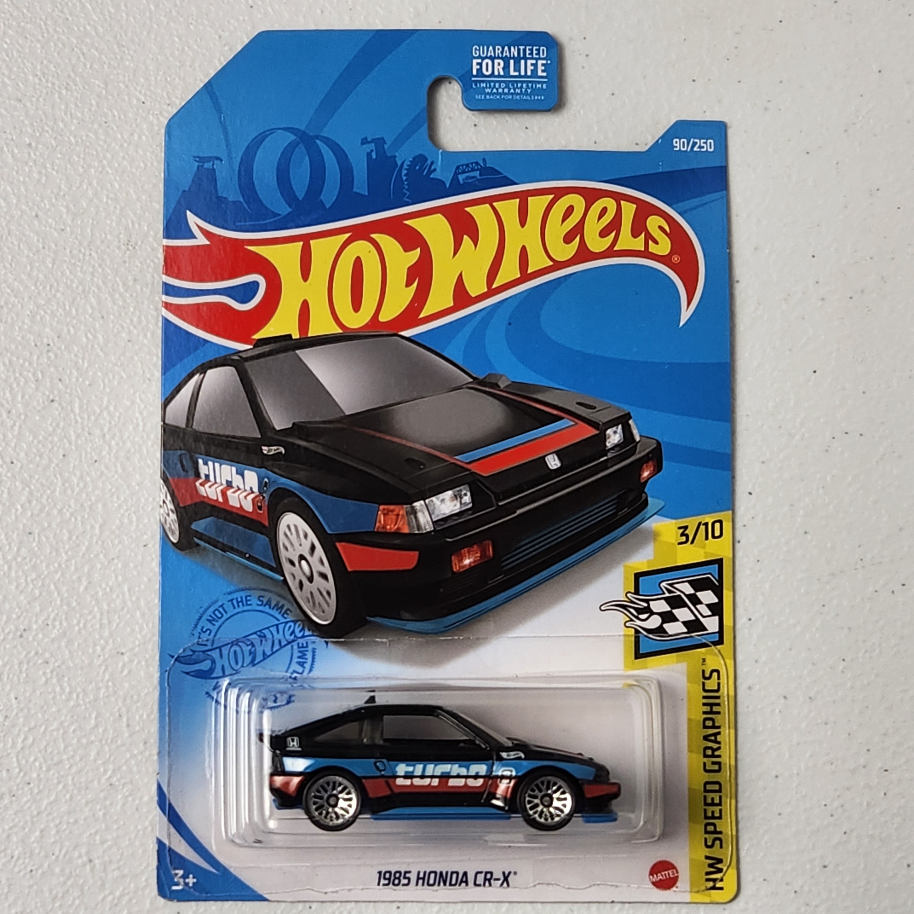 1985 Honda CR-X JDM Mainline Hot Wheels