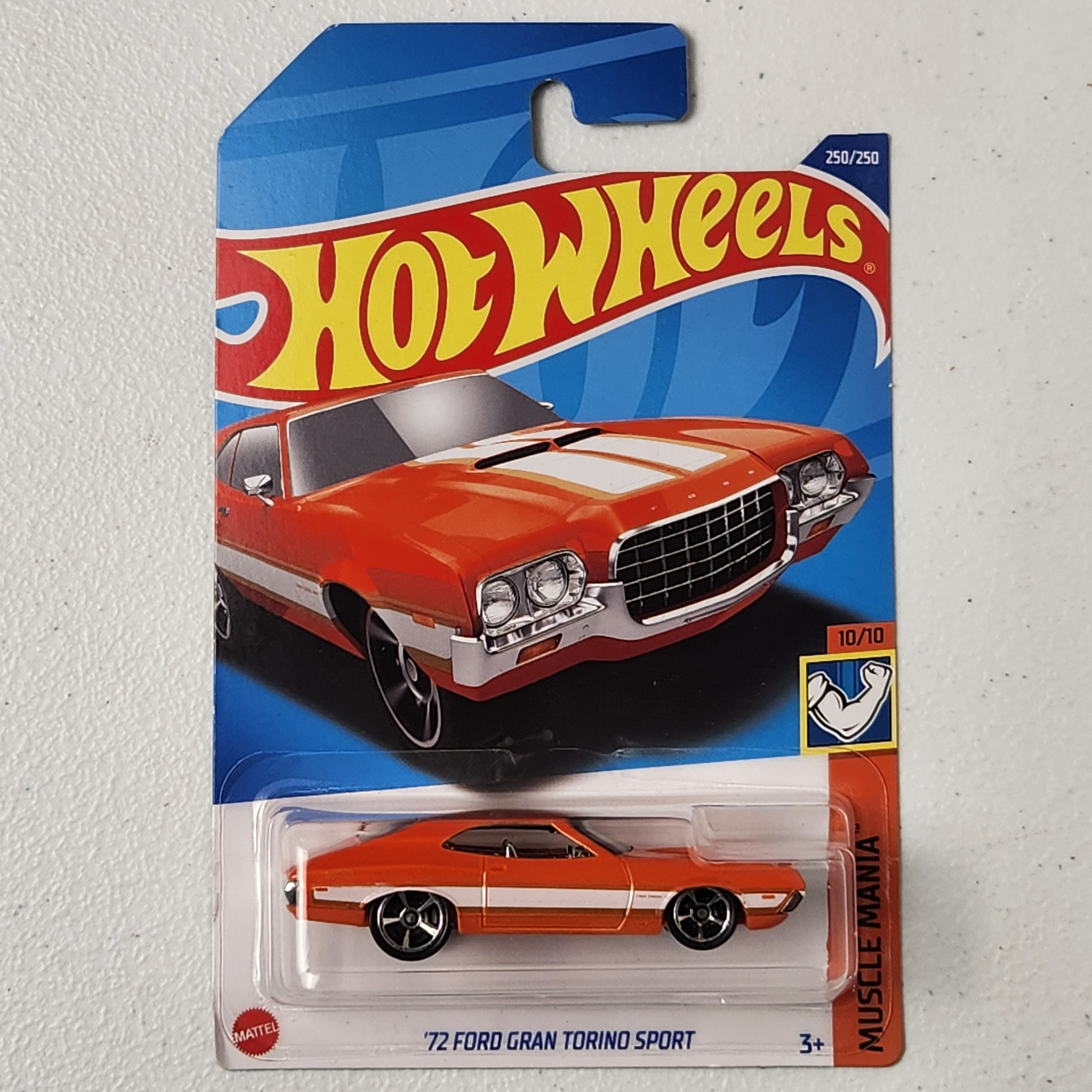 72 Ford Gran Torino Sport American Mainline Hot Wheels