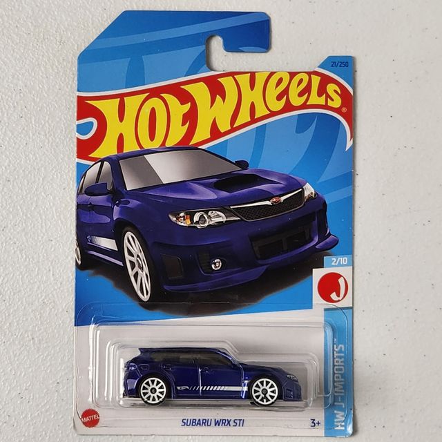 Subaru WRX STI JDM Mainline Hot Wheels