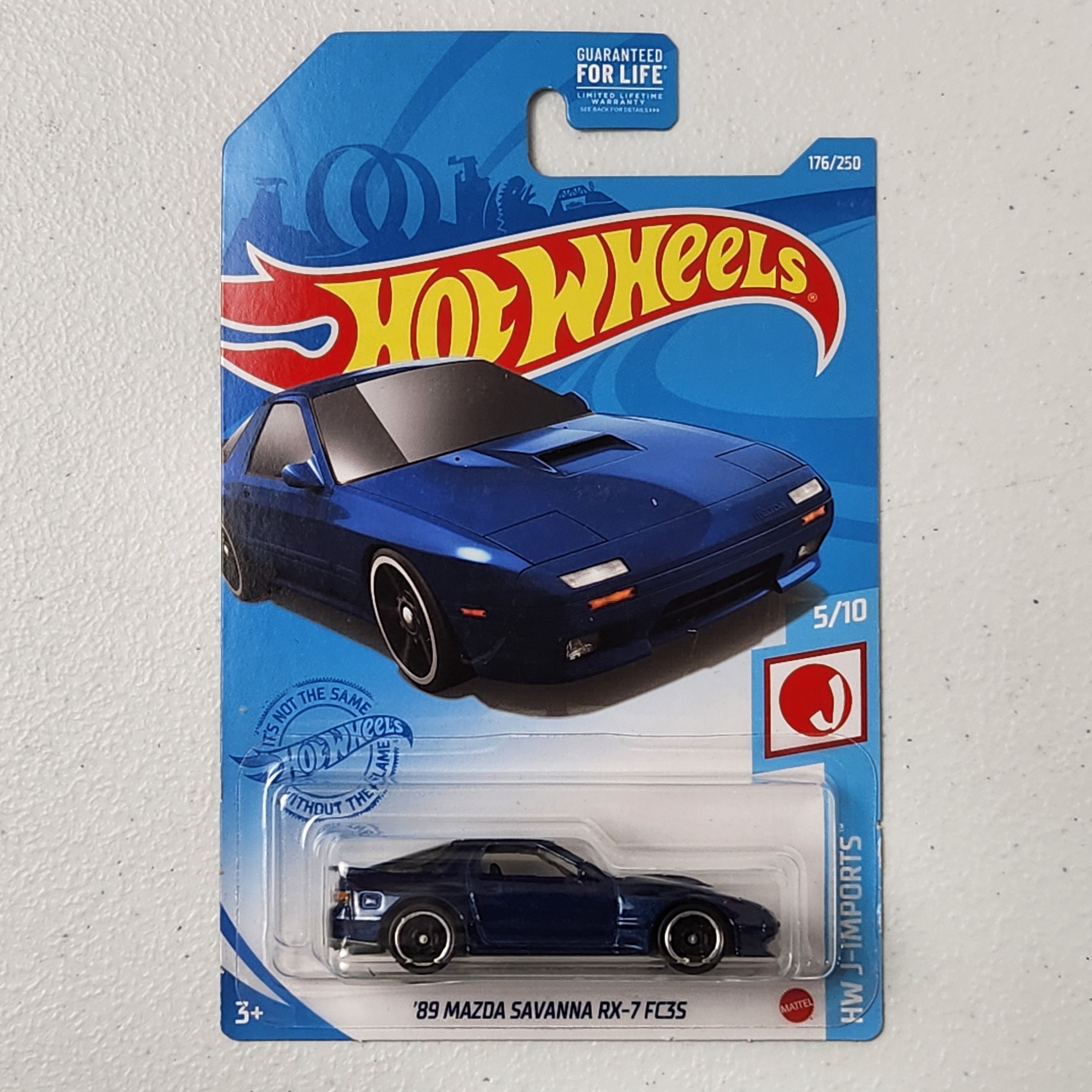 89 Mazda Savanna RX7 FC35 JDM Mainline Hot Wheels