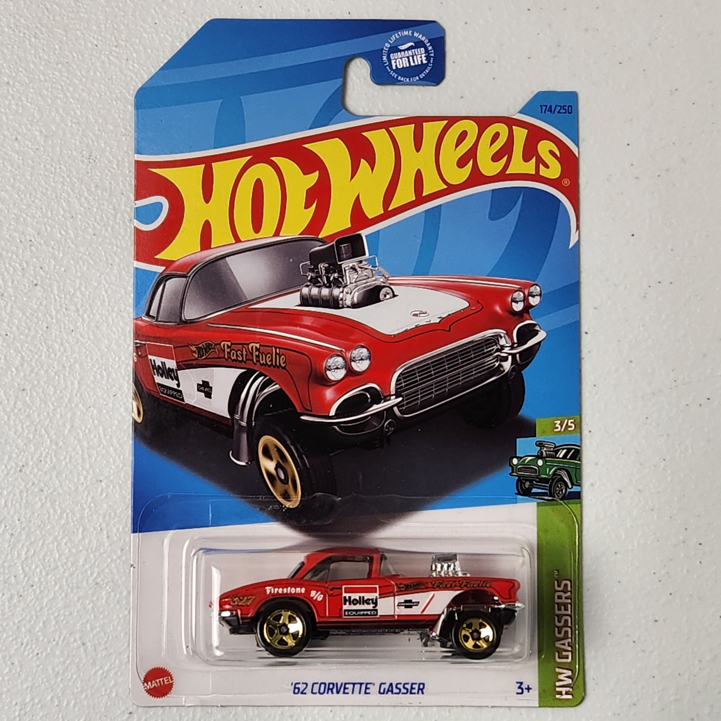 62 Corvette Gasser American mainline Hot Wheels