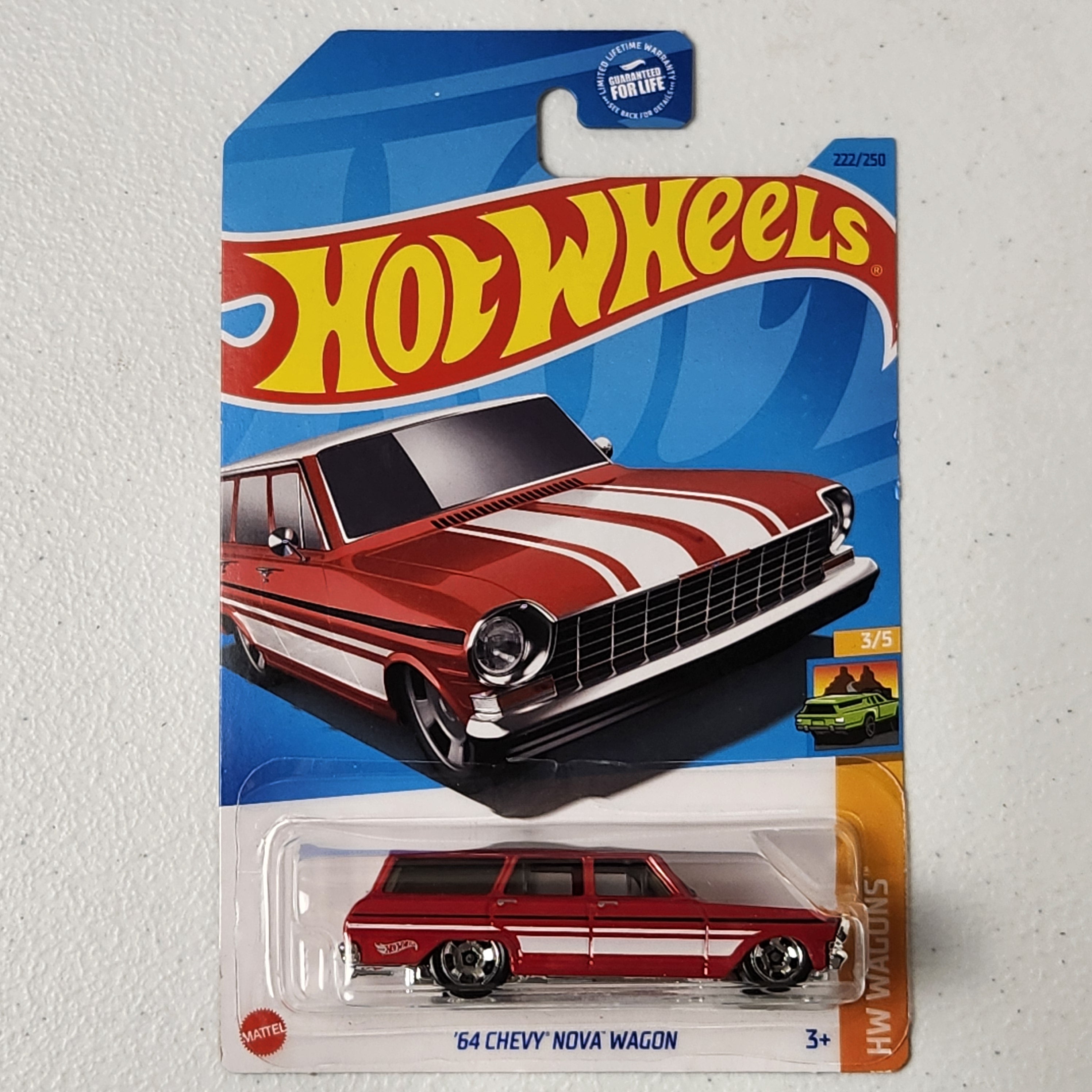 64 Chevy Nova Wagon American Mainline Hot Wheels