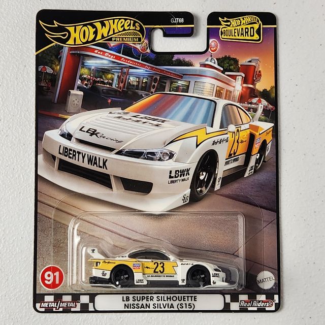 LB Super Silhouette Nissan Silvia (S15) #91 Boulevard JDM Premium Hot Wheels 2024