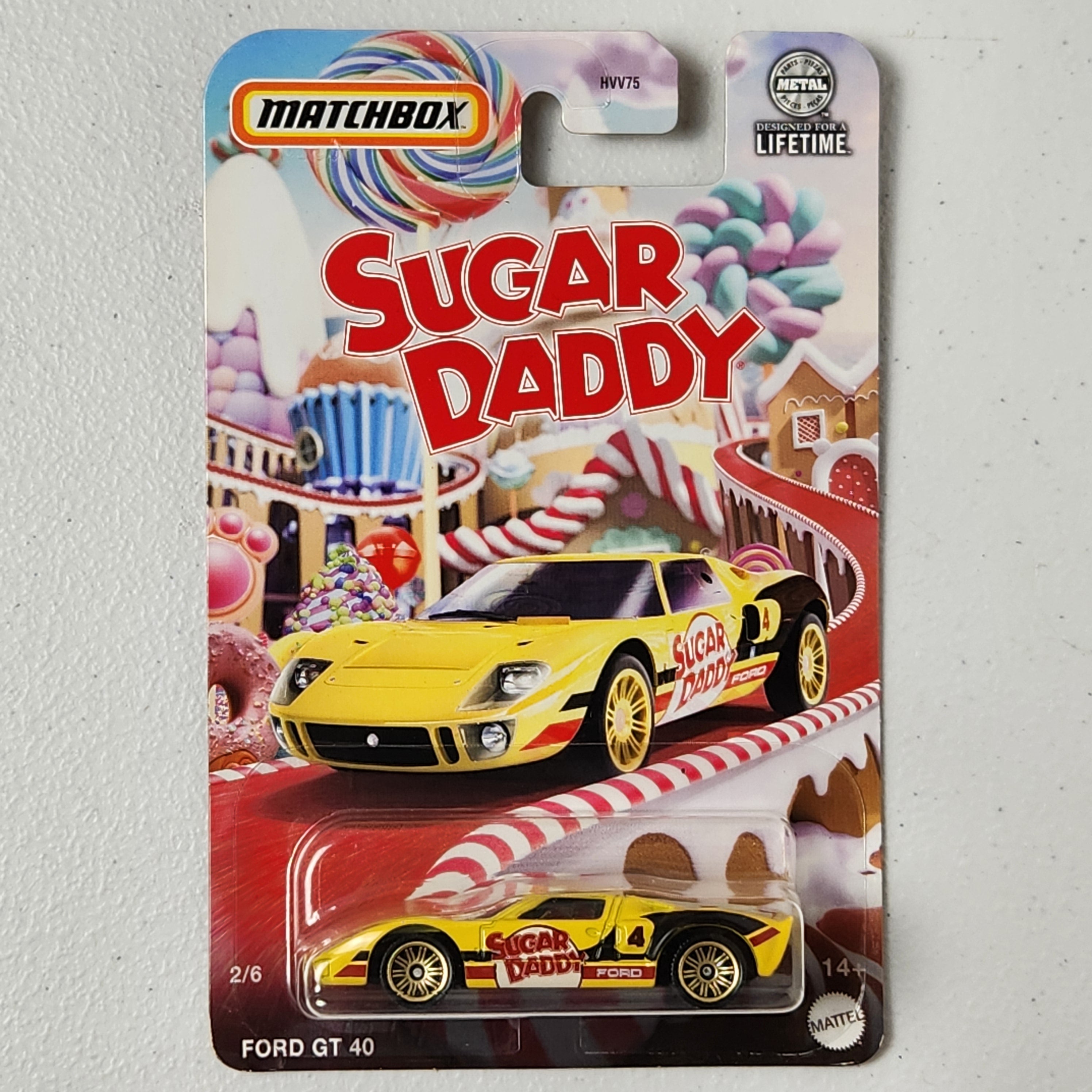 Ford GT 40 Sugar Daddy American Mainline Matchbox 2025