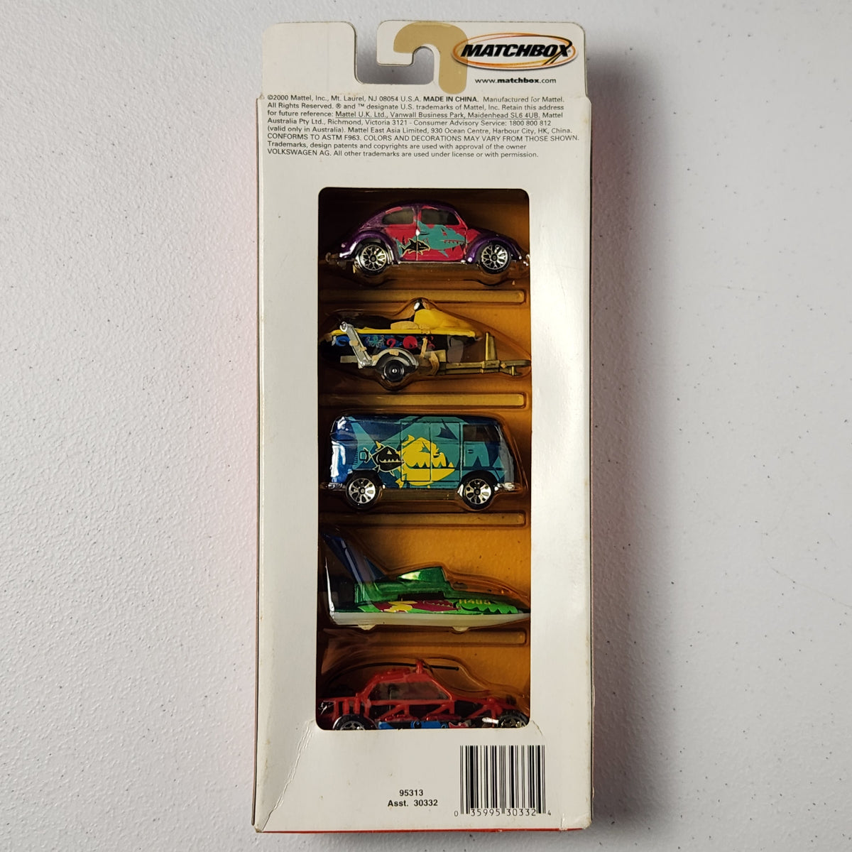 Wings 'N Water 5-Pack Other Matchbox 2001