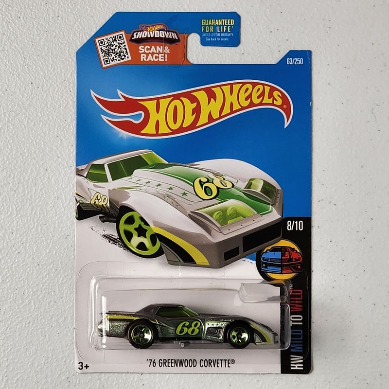 76 Greenwood Corvette American Mainline Hot Wheels