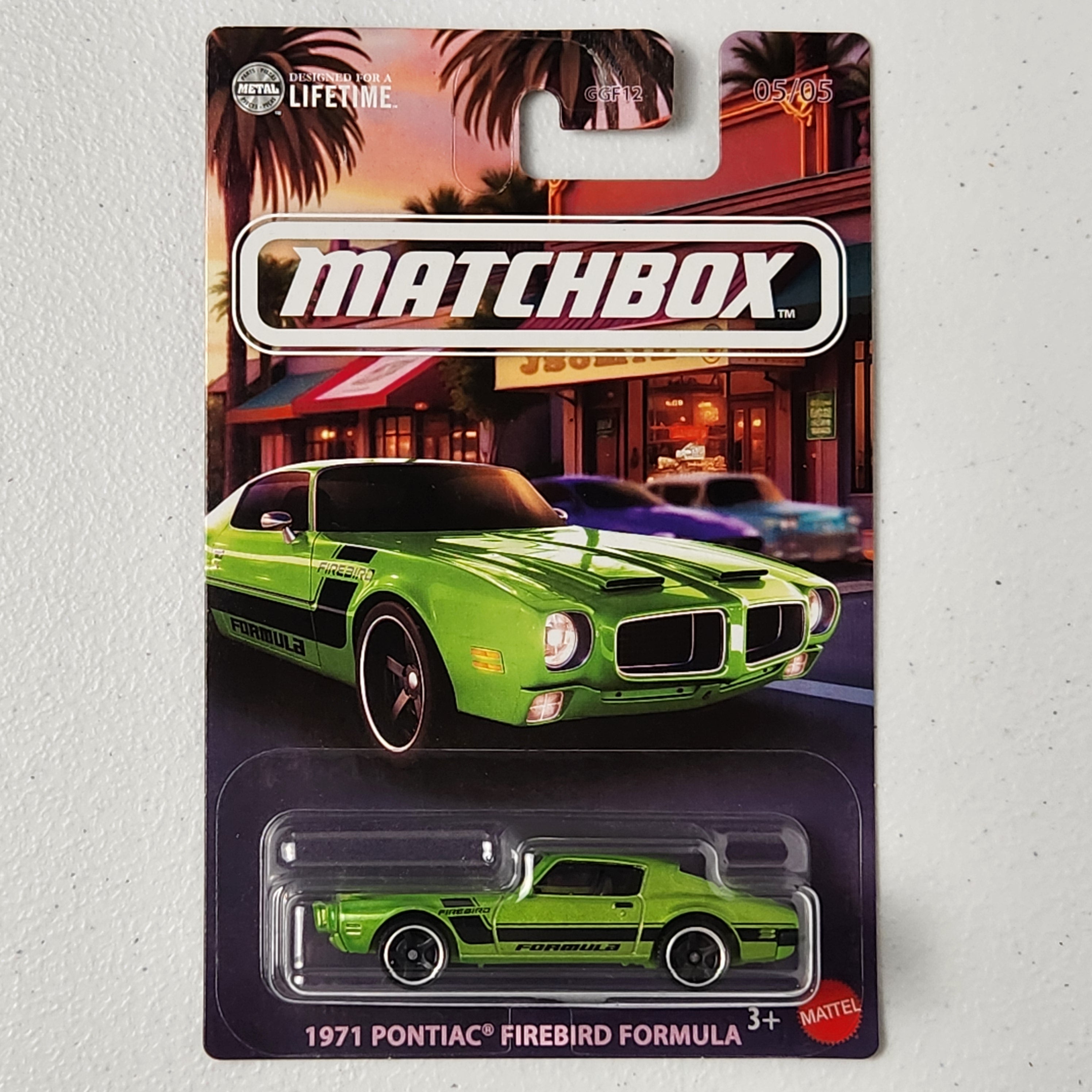 1971 Pontiac Firebird Formula American Mainline Matchbox 2025