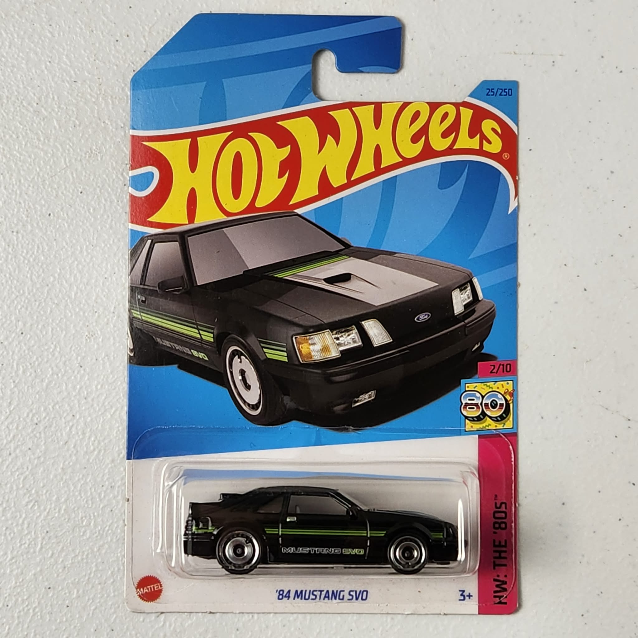 84 Mustang SVO American Mainline Hot Wheels