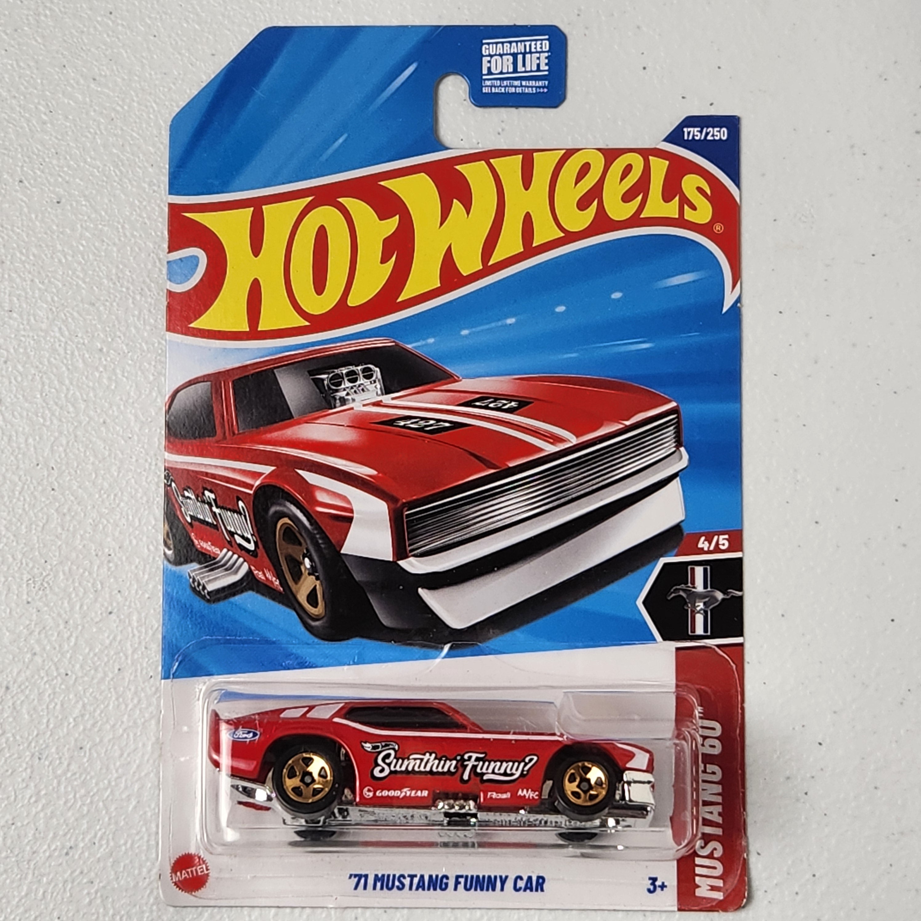 71 Mustang Funny Car American Mainline Hot Wheels