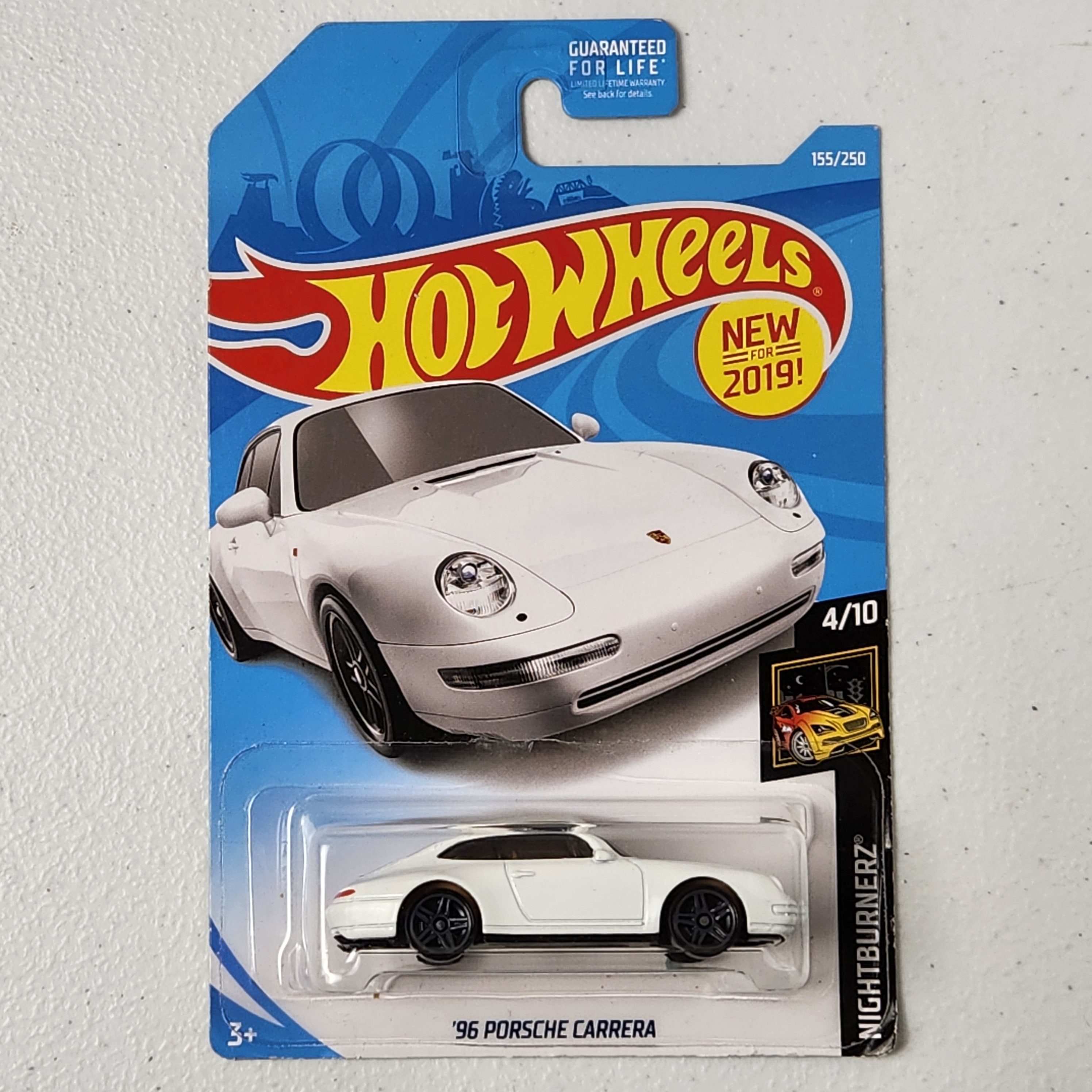 96 Porsche Carrera European Mainline Hot Wheels
