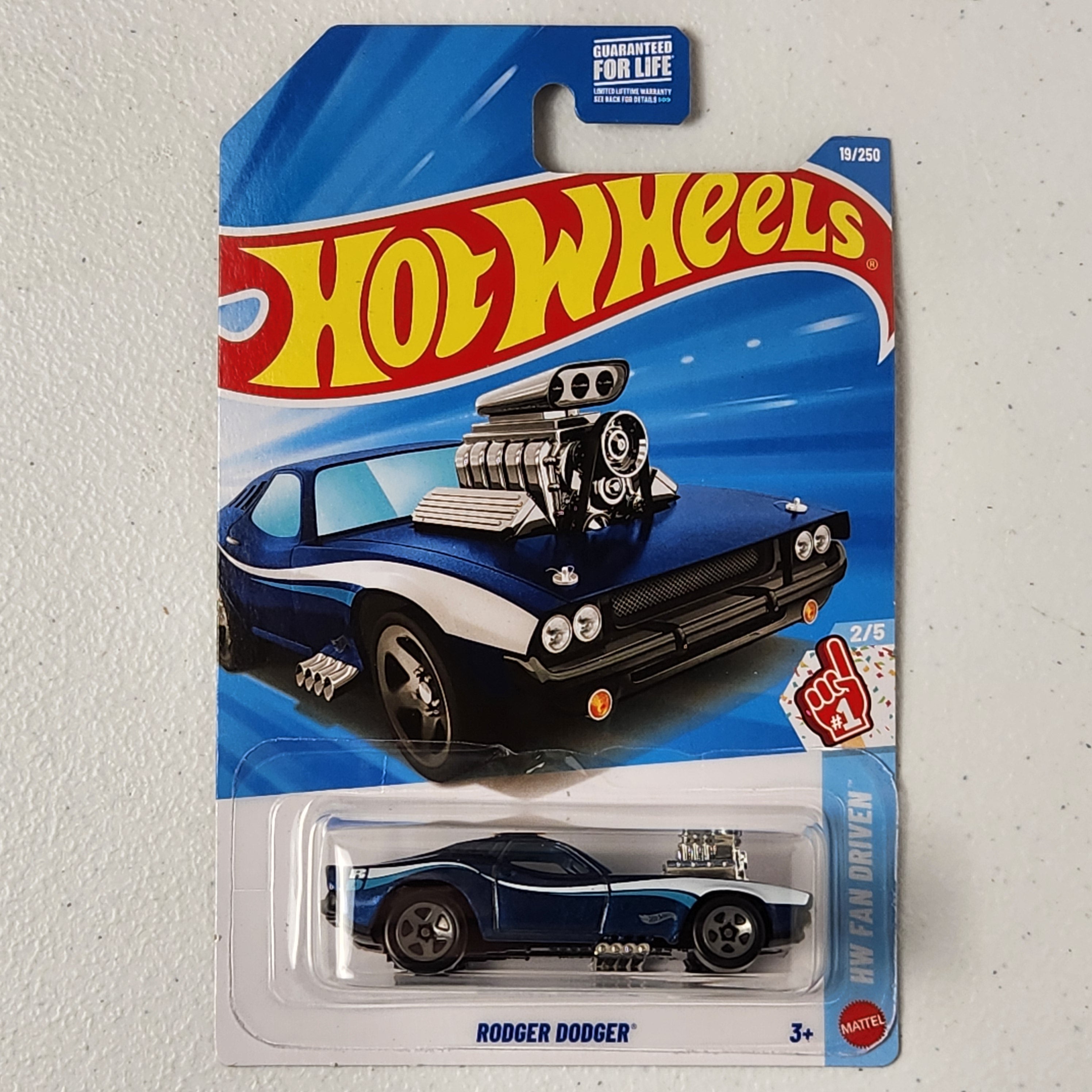 Rodger Dodger Kroger Exclusive American Mainline Hot Wheels