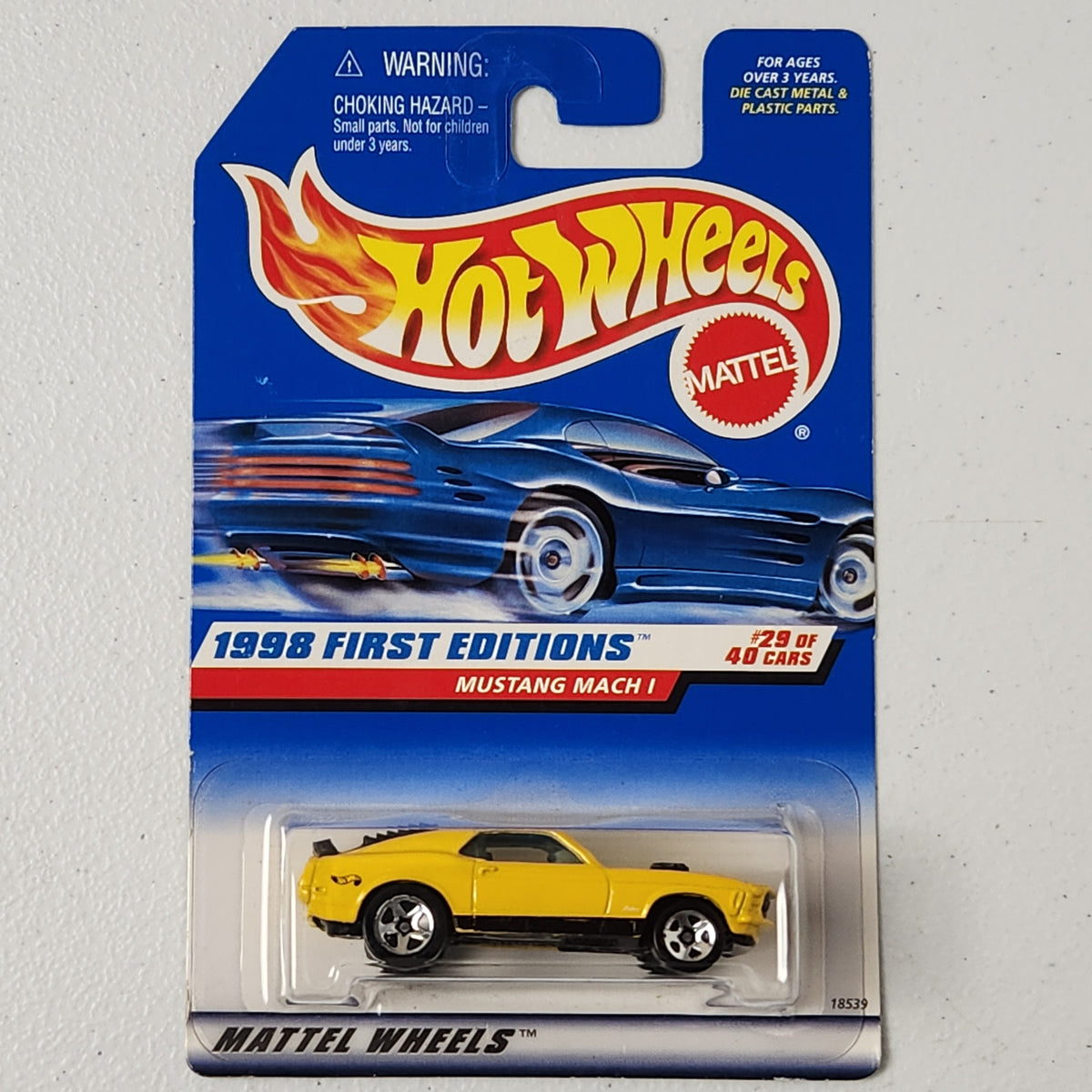 Mustang Mach 1 American 90s Mainline Hot Wheels