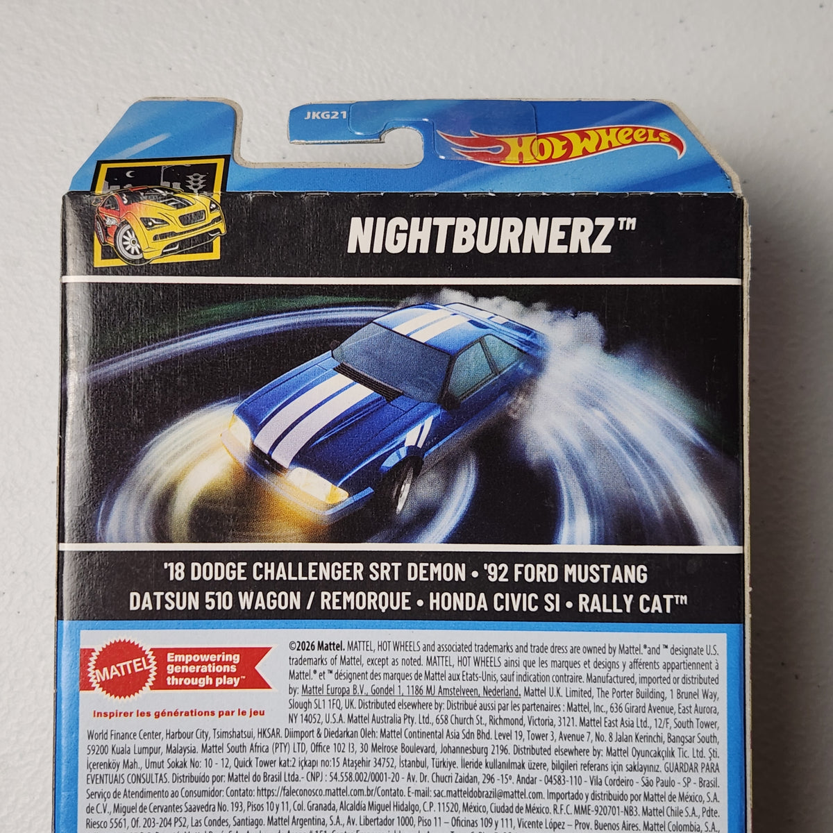 Nightburnerz 5-Pack 2026 Honda Civic Si JDM Mainline Hot Wheels