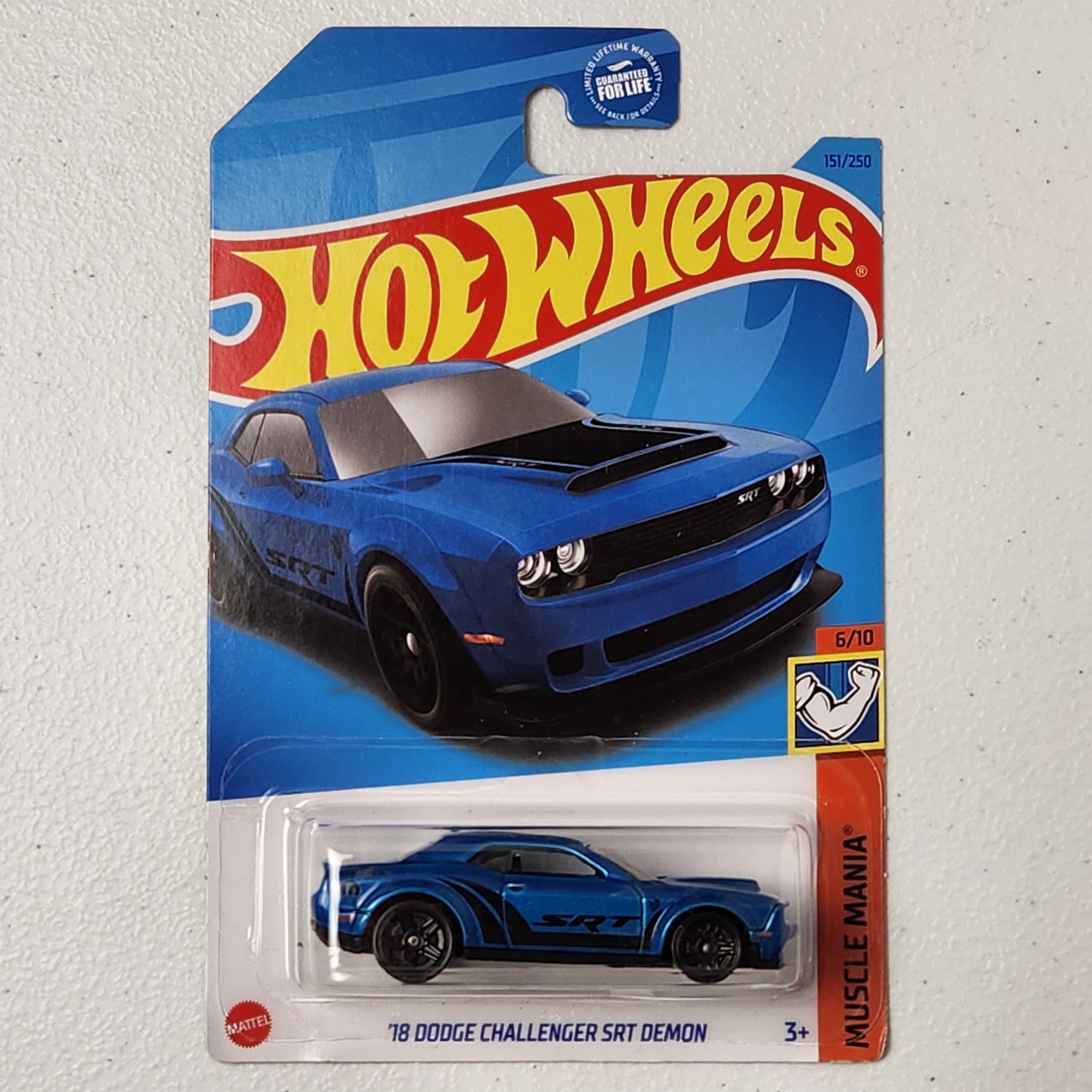 18 Dodge Challenger SRT Demon American Mainline Hot Wheels