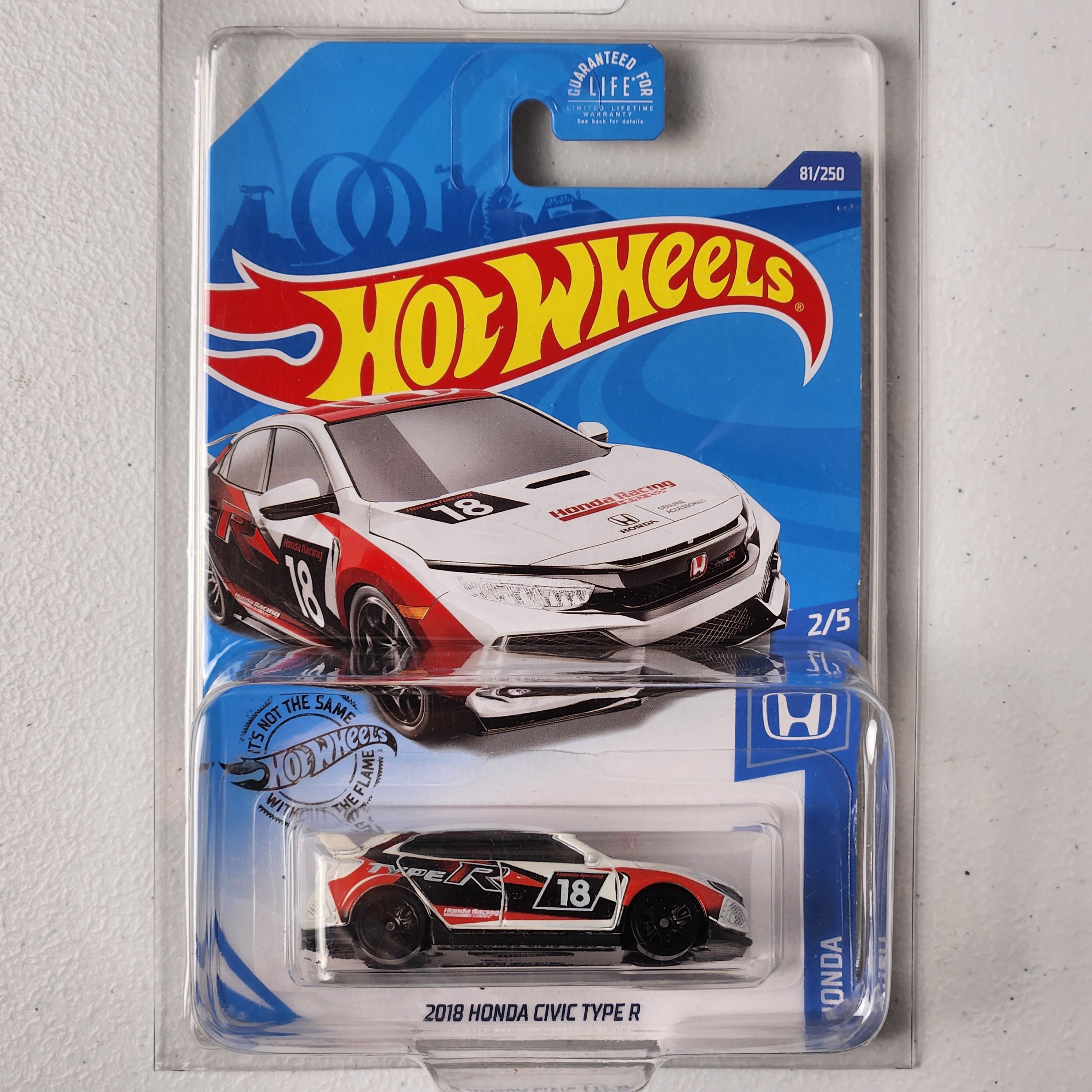 2018 Honda Civic Type R JDM Mainline Hot Wheels