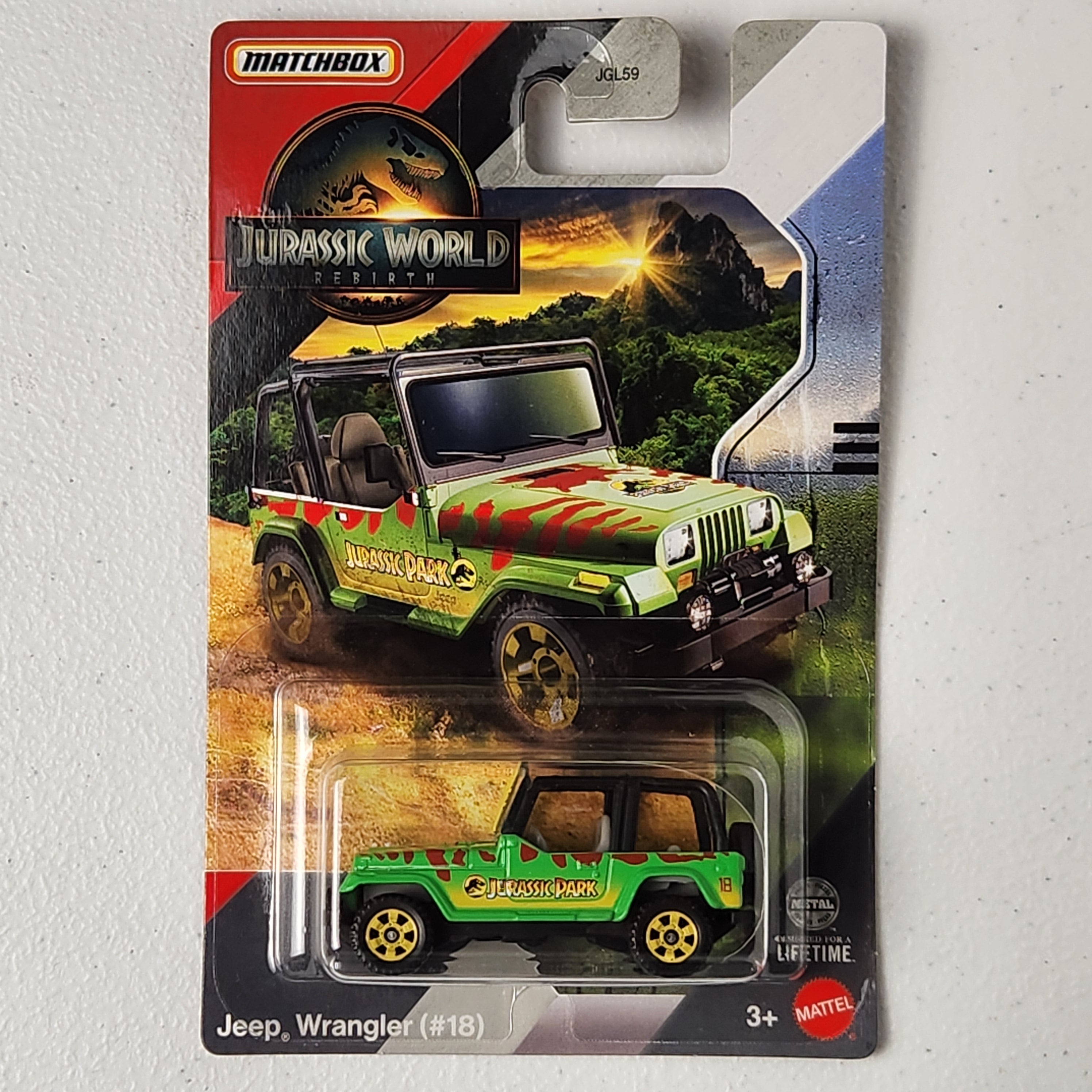 Jurassic World Matchbox Cars