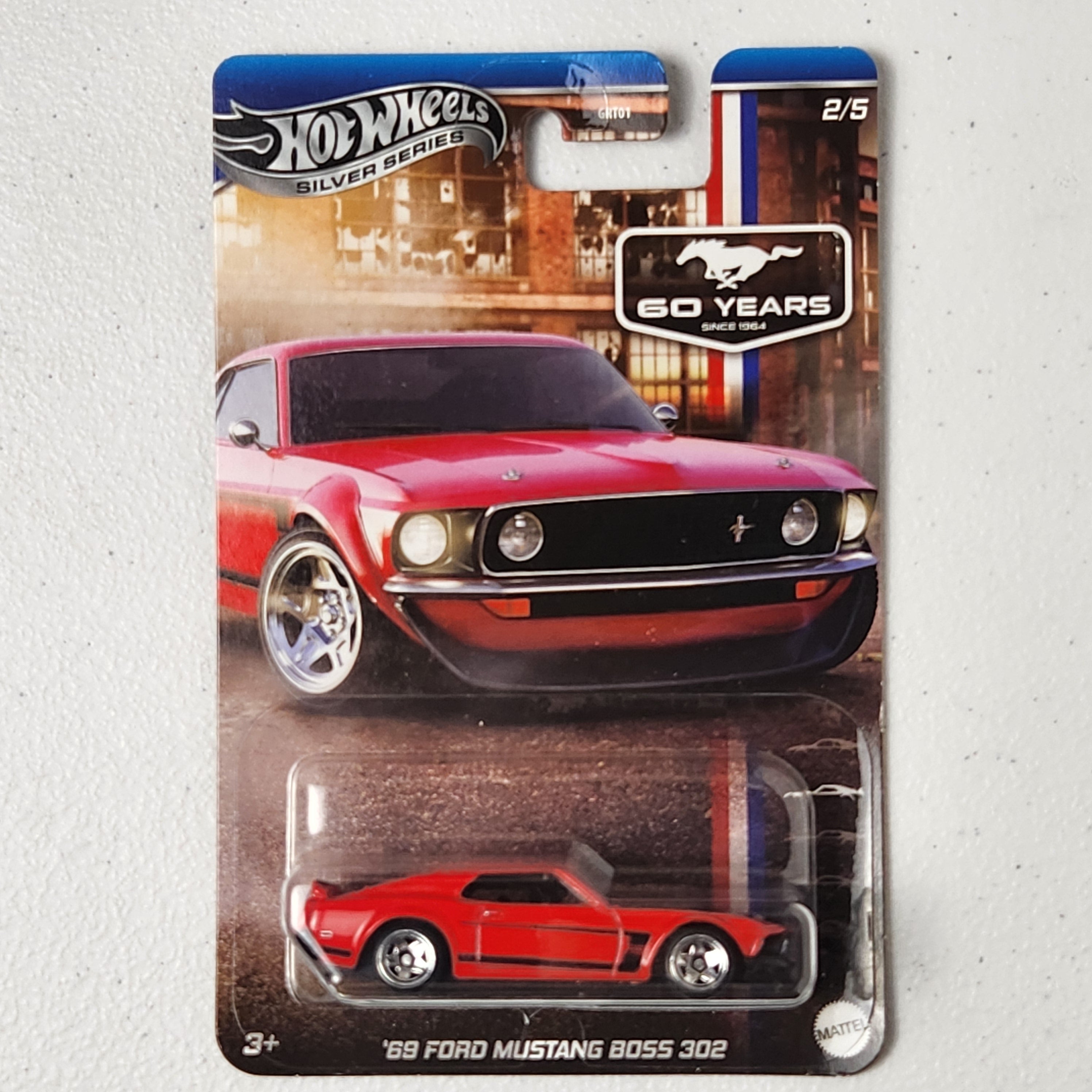 69 Ford Mustang BOSS 302 2/5 American Mustang Hot Wheels 2025