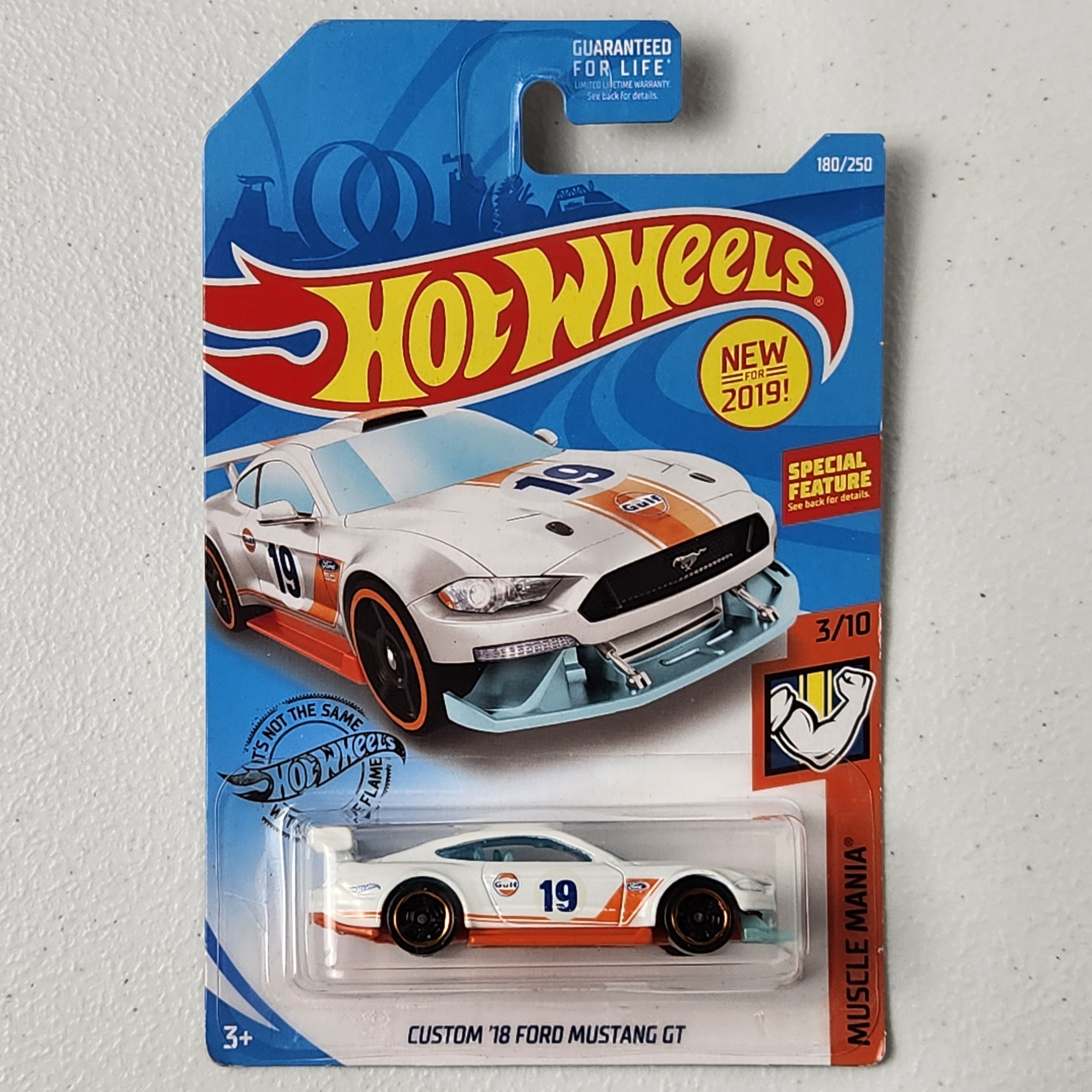 Custom '18 Ford Mustang GT American Mainline Hot Wheels