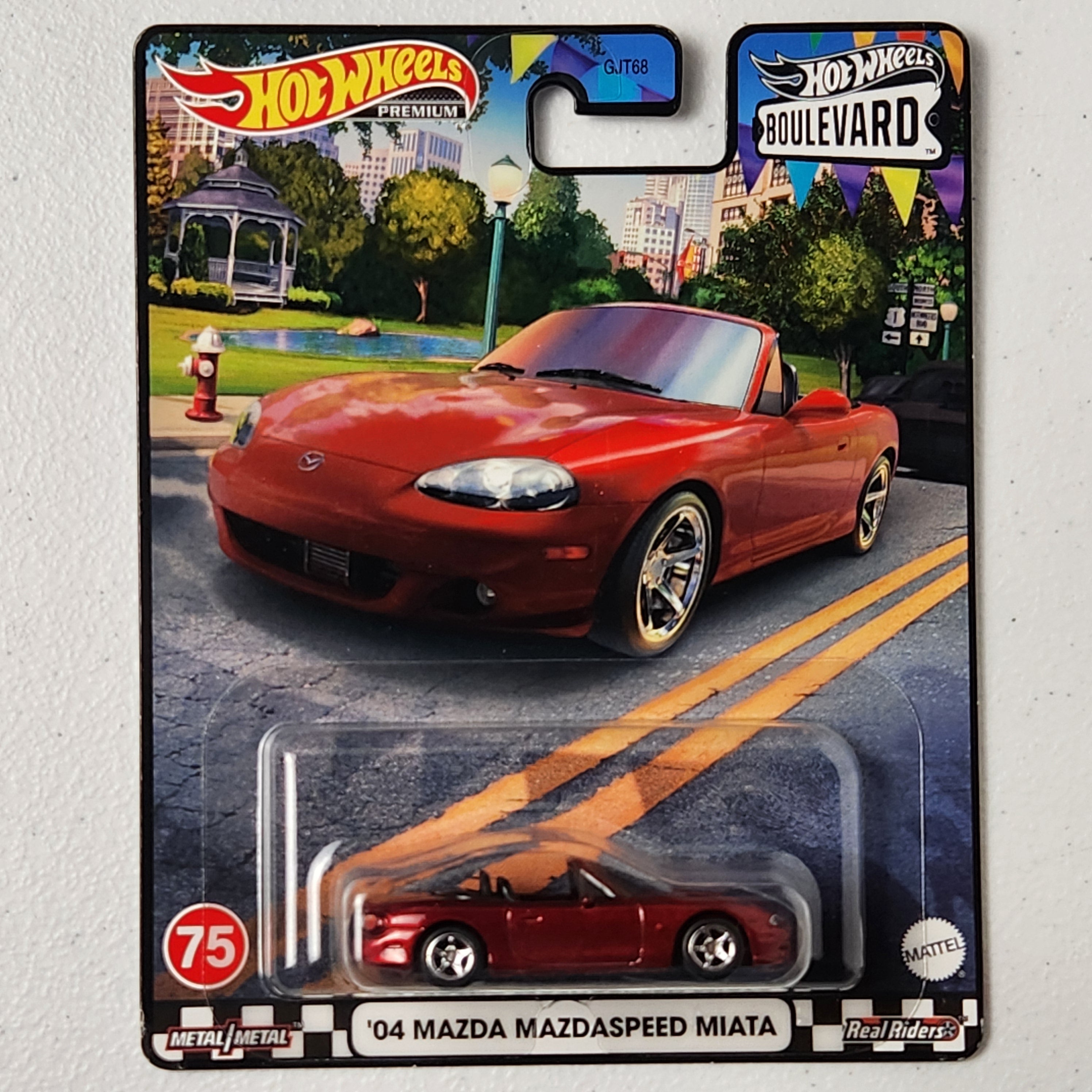 04 Mazda Mazdaspeed Miata #75 Boulevard JDM Premium Hot Wheels 2024