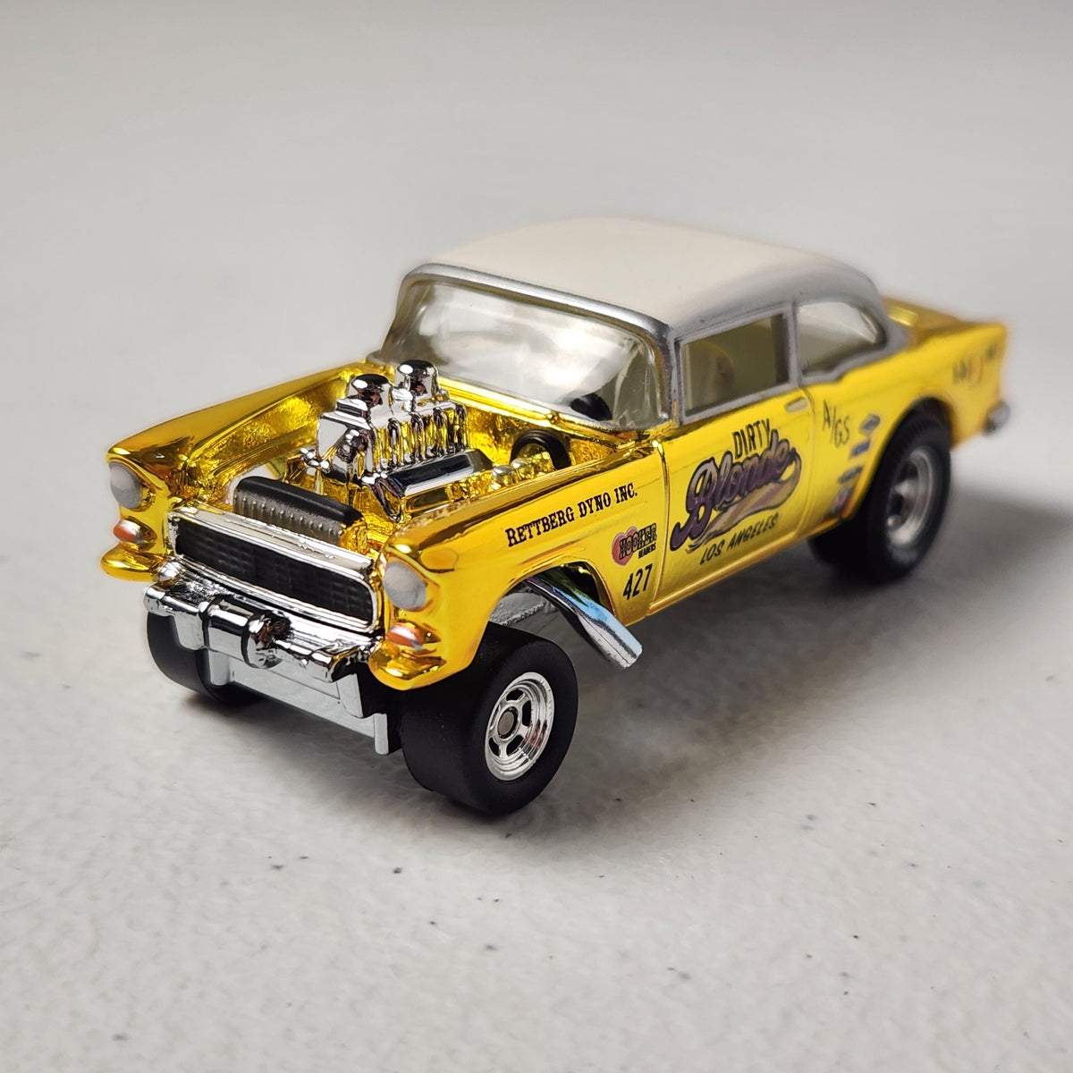 1955 Chevy Gasser Dirty Blonde LOOSE American RLC Hot Wheels 2019
