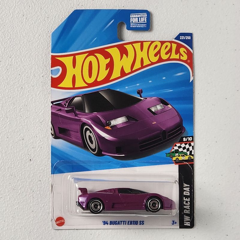 94 Bugatti EB110 SS Exotic Mainline Hot Wheels