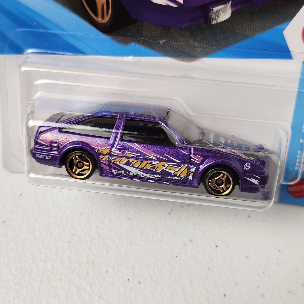 Toyota AE86 Sprinter Trueno JDM Mainline Hot Wheels