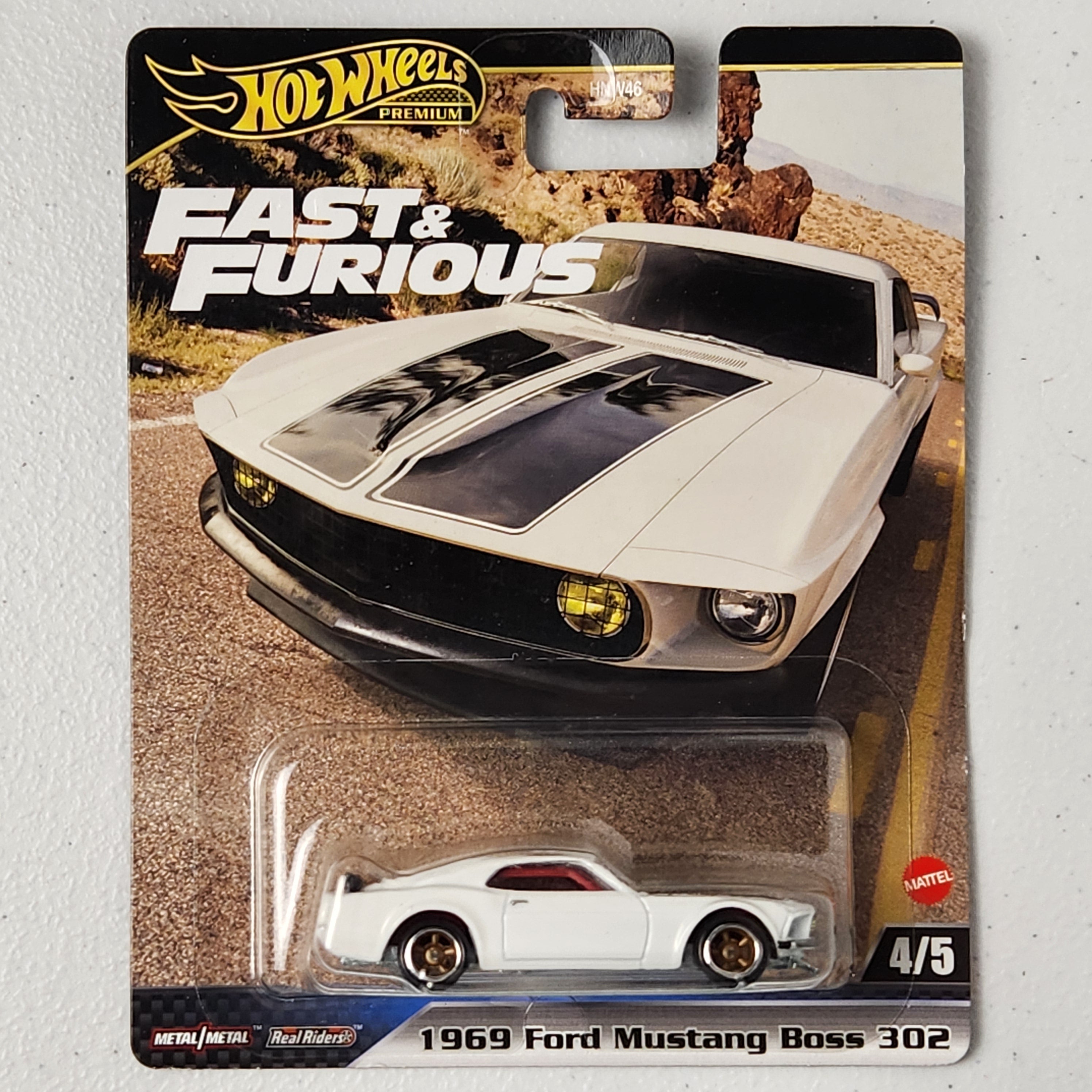 1969 Ford Mustang Boss 302 4/5 Fast & Furious American Premium Hot Wheels 2024