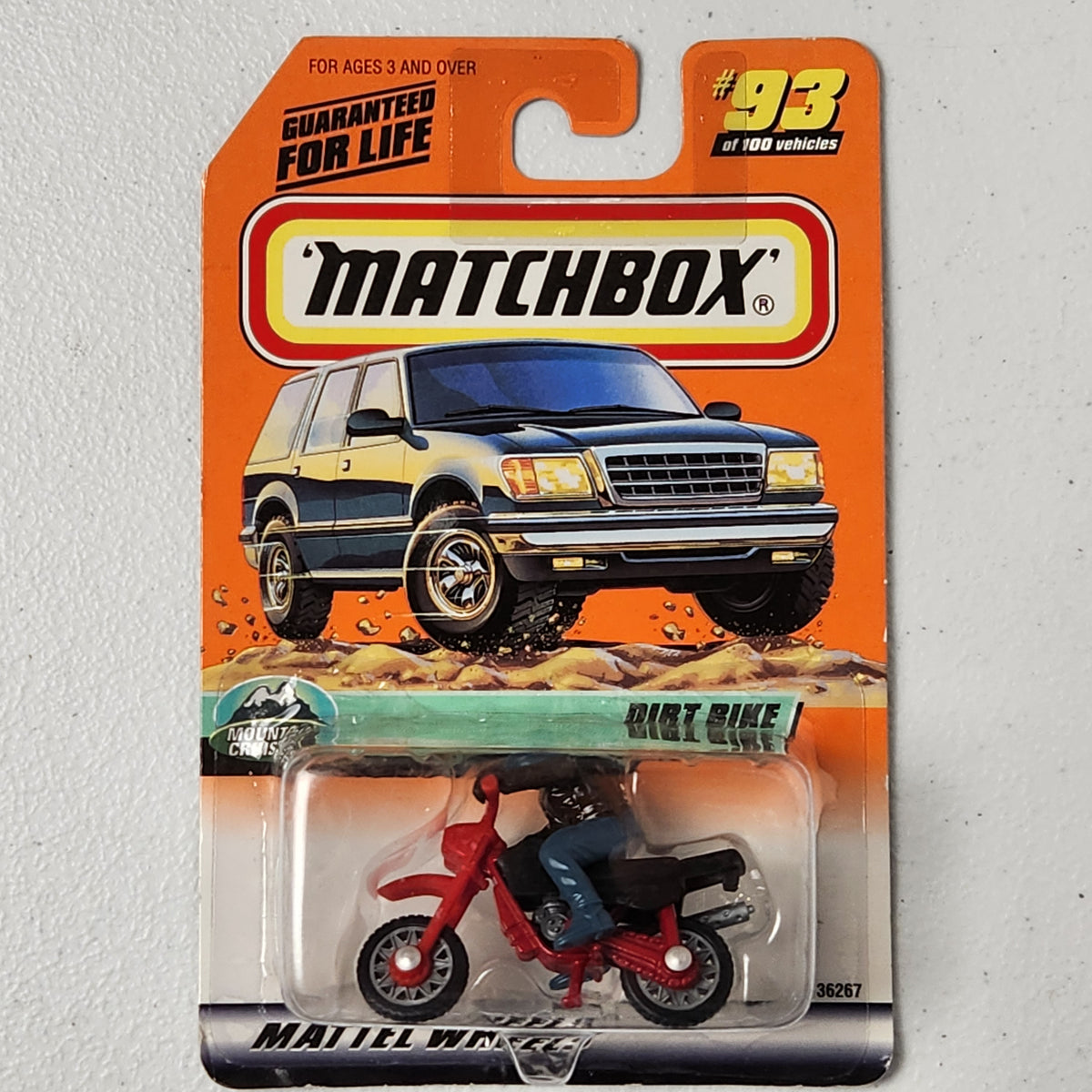 Dirt Bike Mountain Cruisers Other 90s Mainline Matchbox