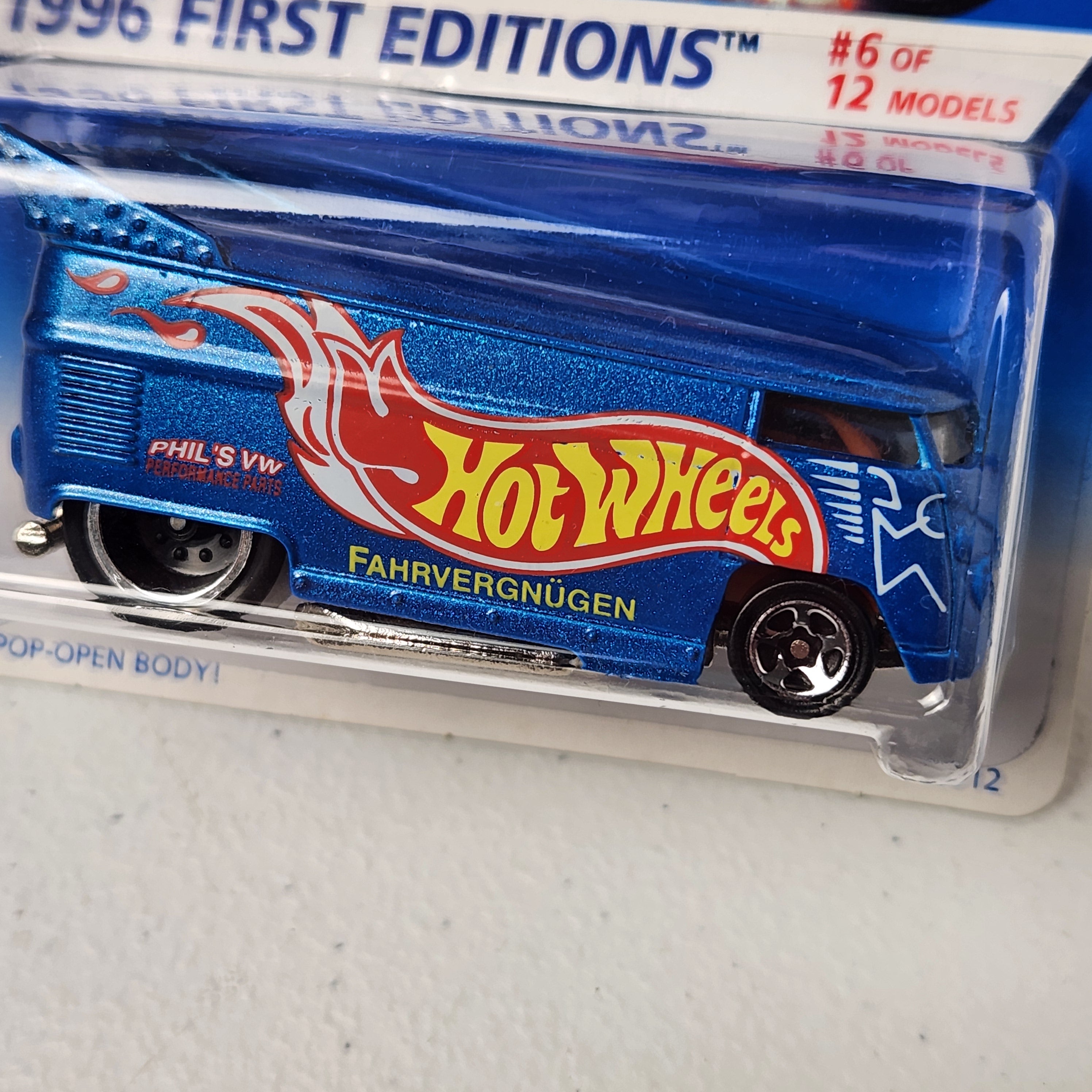 VW Bus European Mainline Hot Wheels
