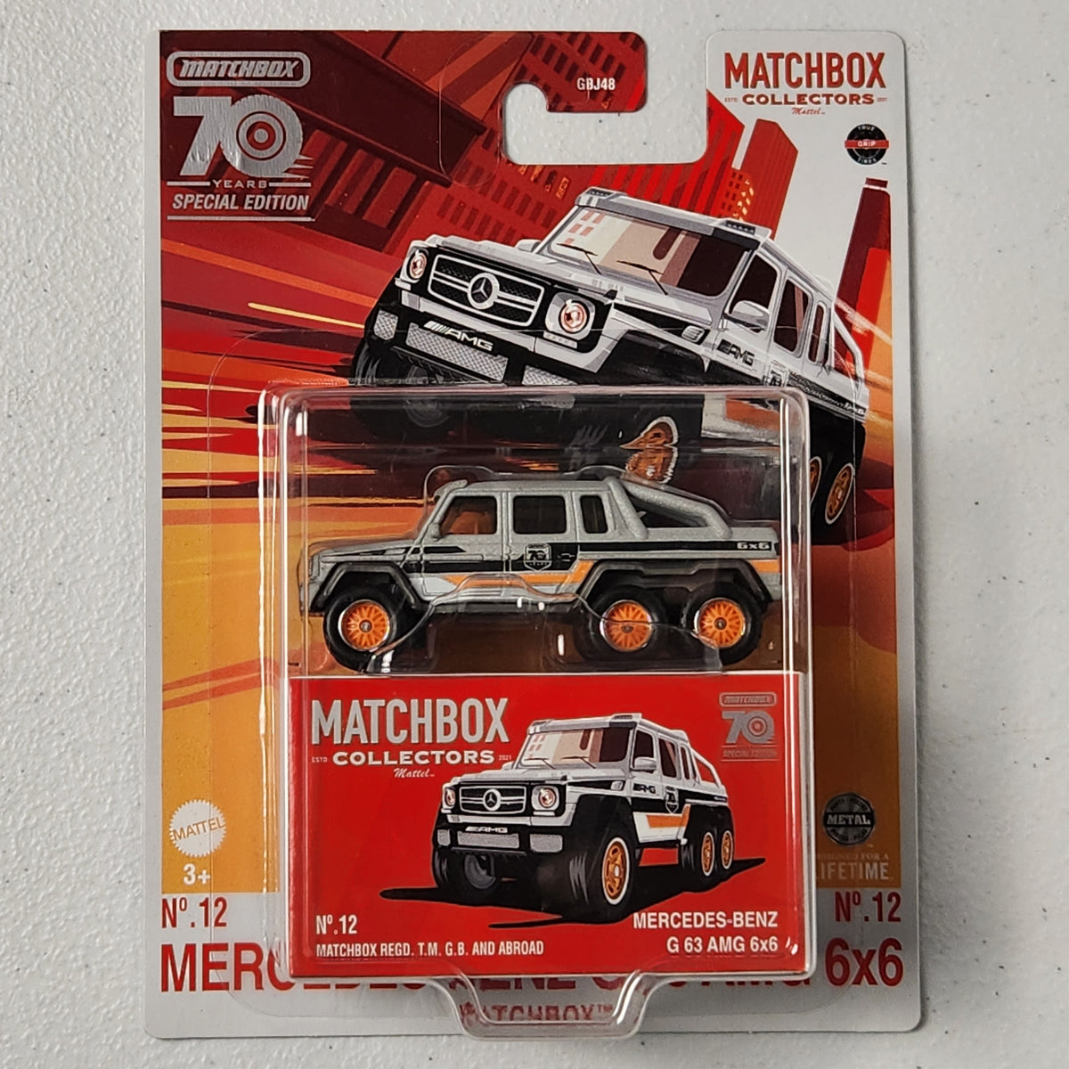 Mercedes-Benz G 63 AMG 6x6 #12 European Collectors Matchbox 2023