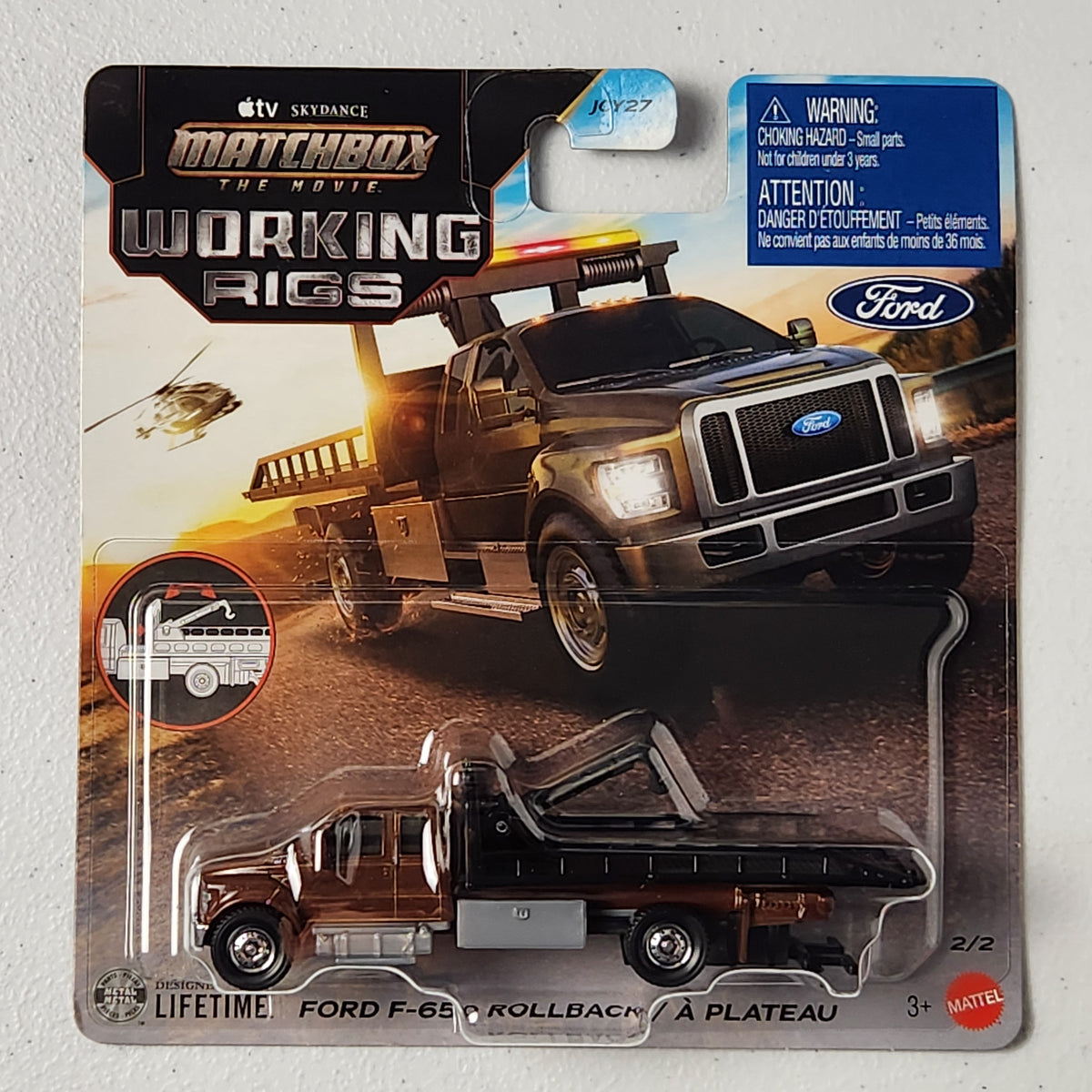 Ford F-650 Rollback 2/2 Working Rigs American Matchbox 2026