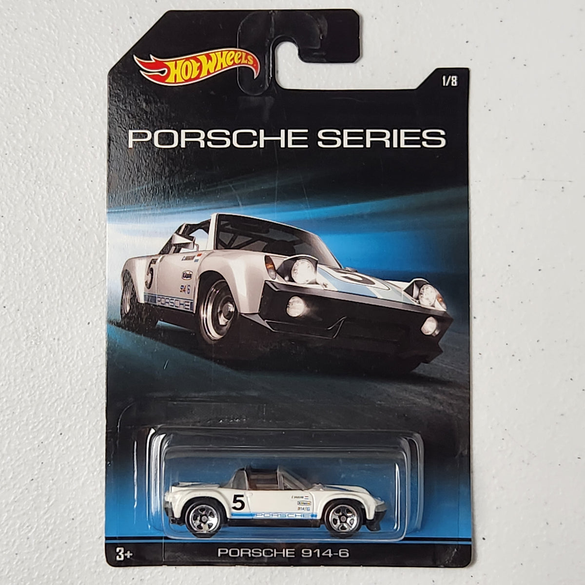 Porsche Series 8-Car Set European Porsche Hot Wheels 2014