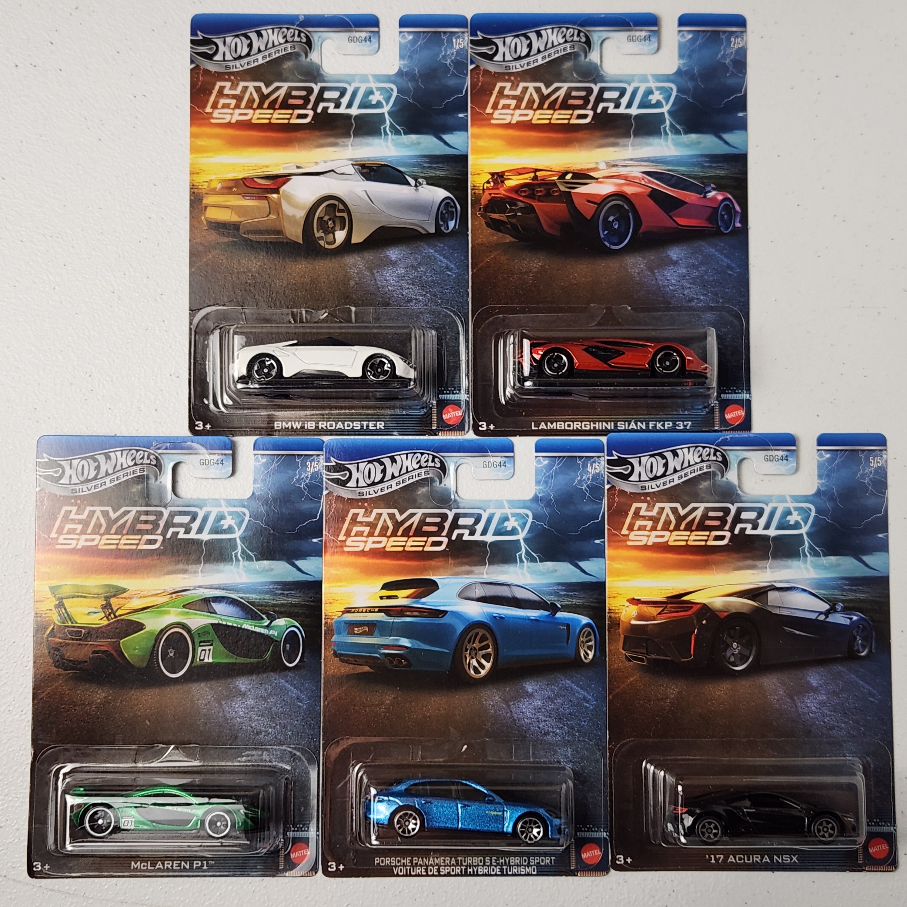 Hybrid Speed Set Silver Series Hybrid Speed Hot Wheels 2025
