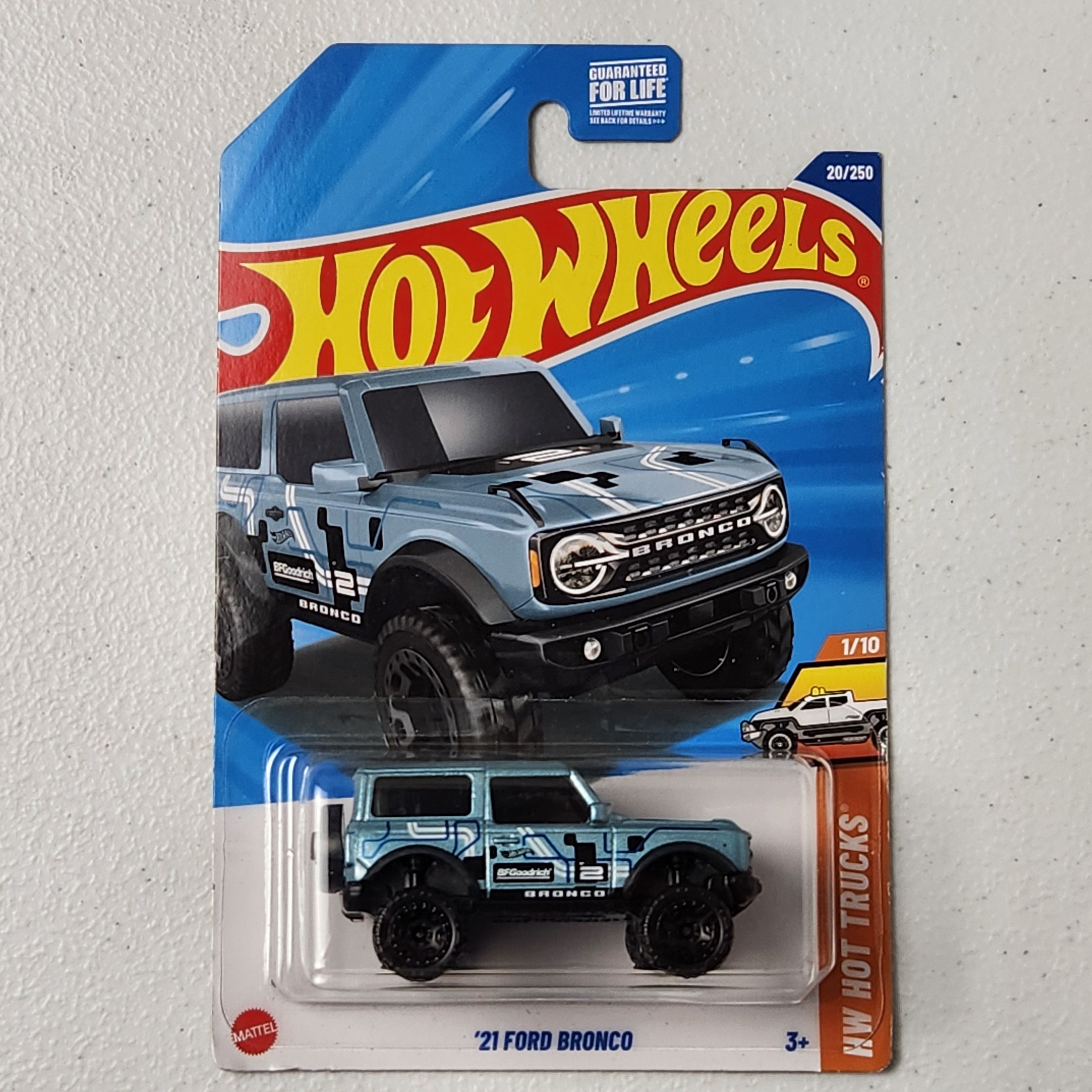 21 Ford Bronco American Mainline Hot Wheels