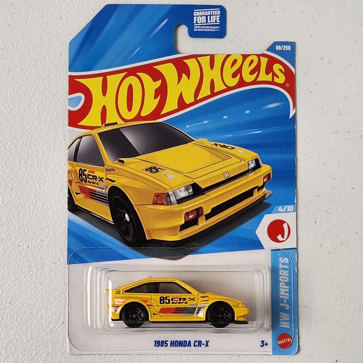 1985 Honda CRX JDM Mainline Hot Wheels