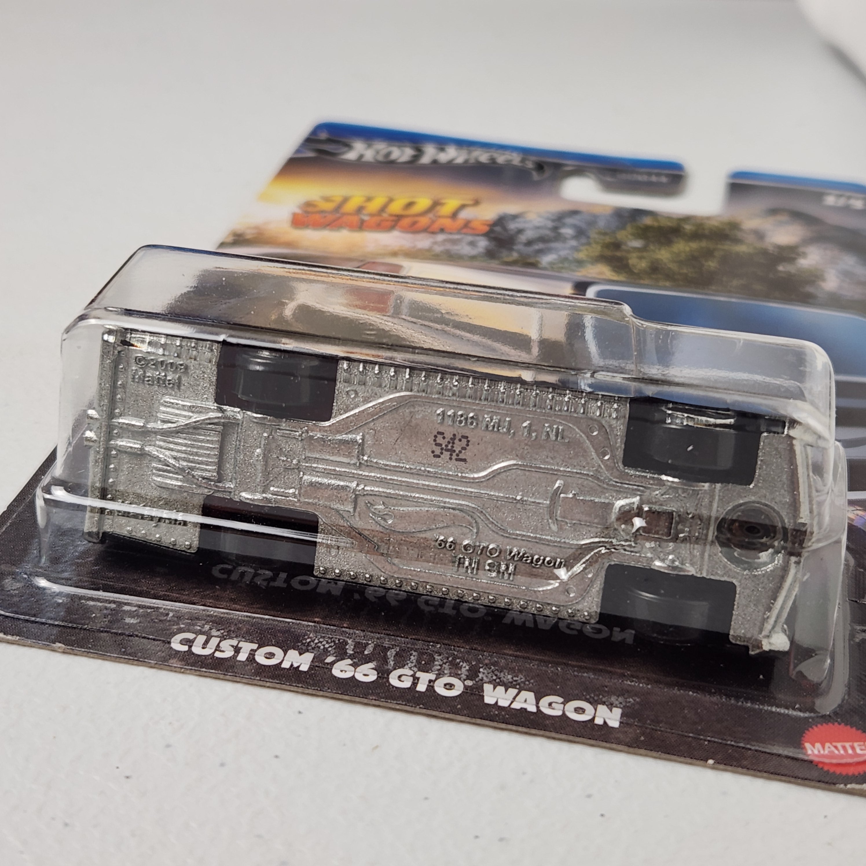 Custom '66 GTO Wagon 2/5 METAL BASE Silver Series American SS Hot Wheels 2024