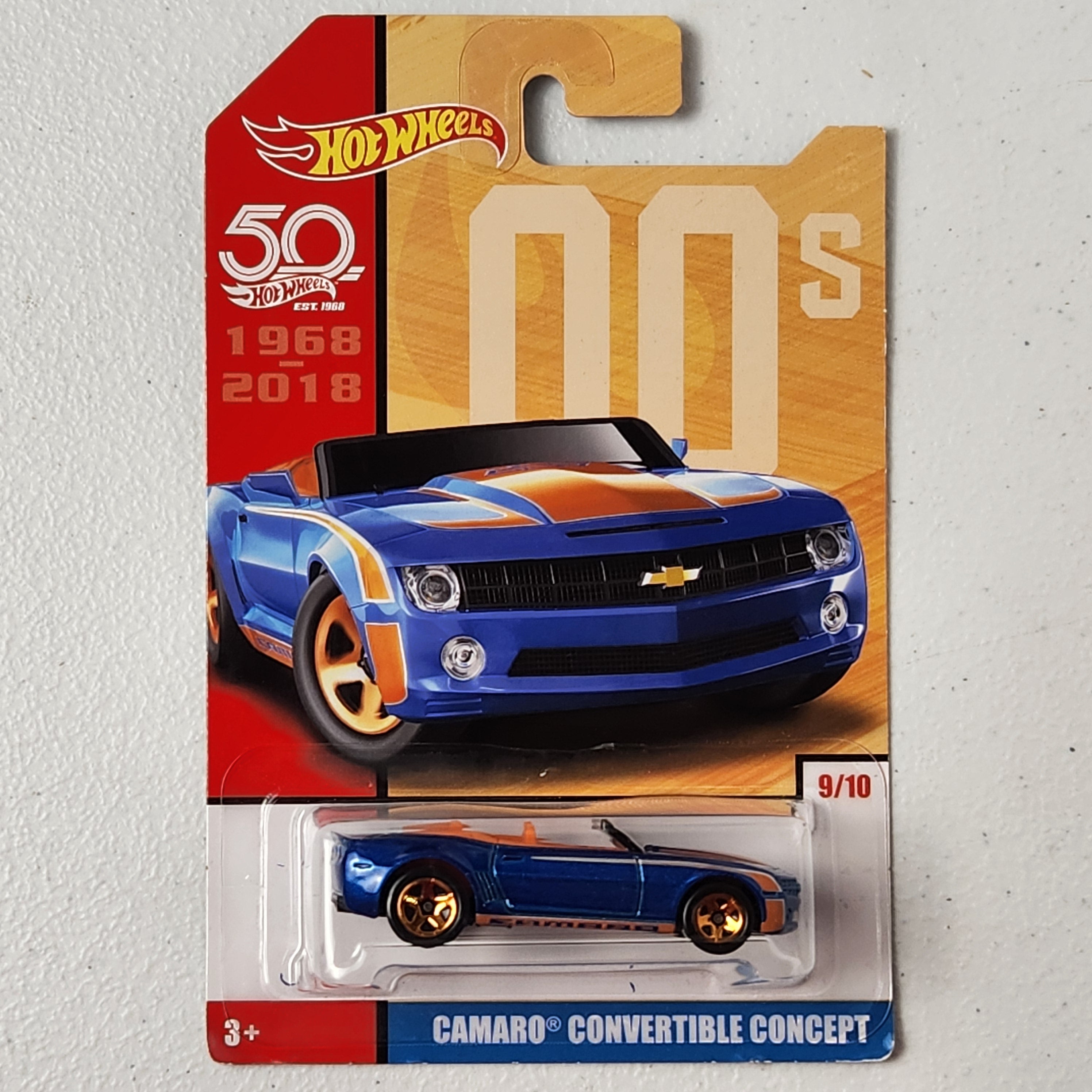 Camaro Convertible Concept American Mainline Hot Wheels
