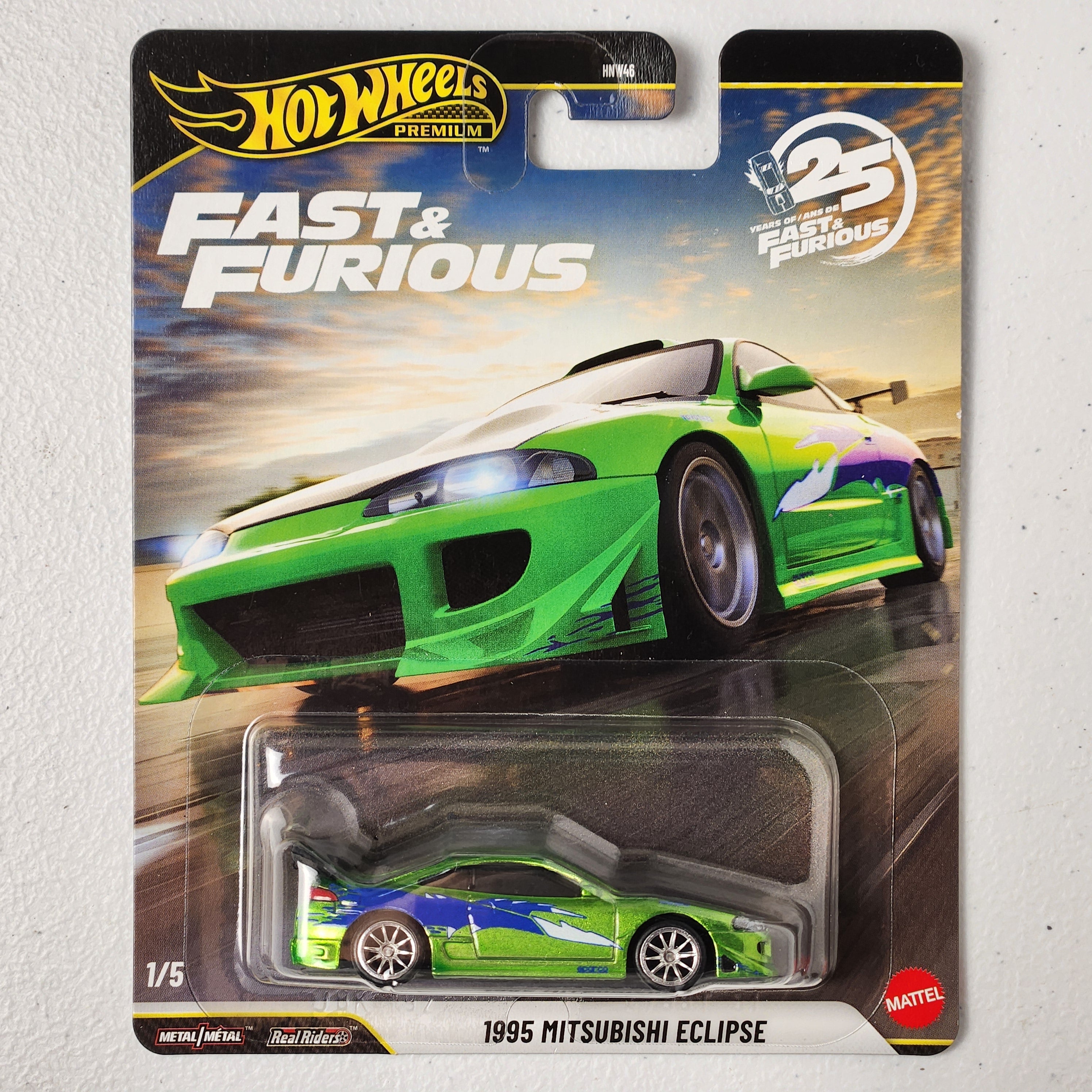 1995 Mitsubishi Eclipse CHASE 1/5 Fast & Furious JDM Premium Hot Wheels 2026